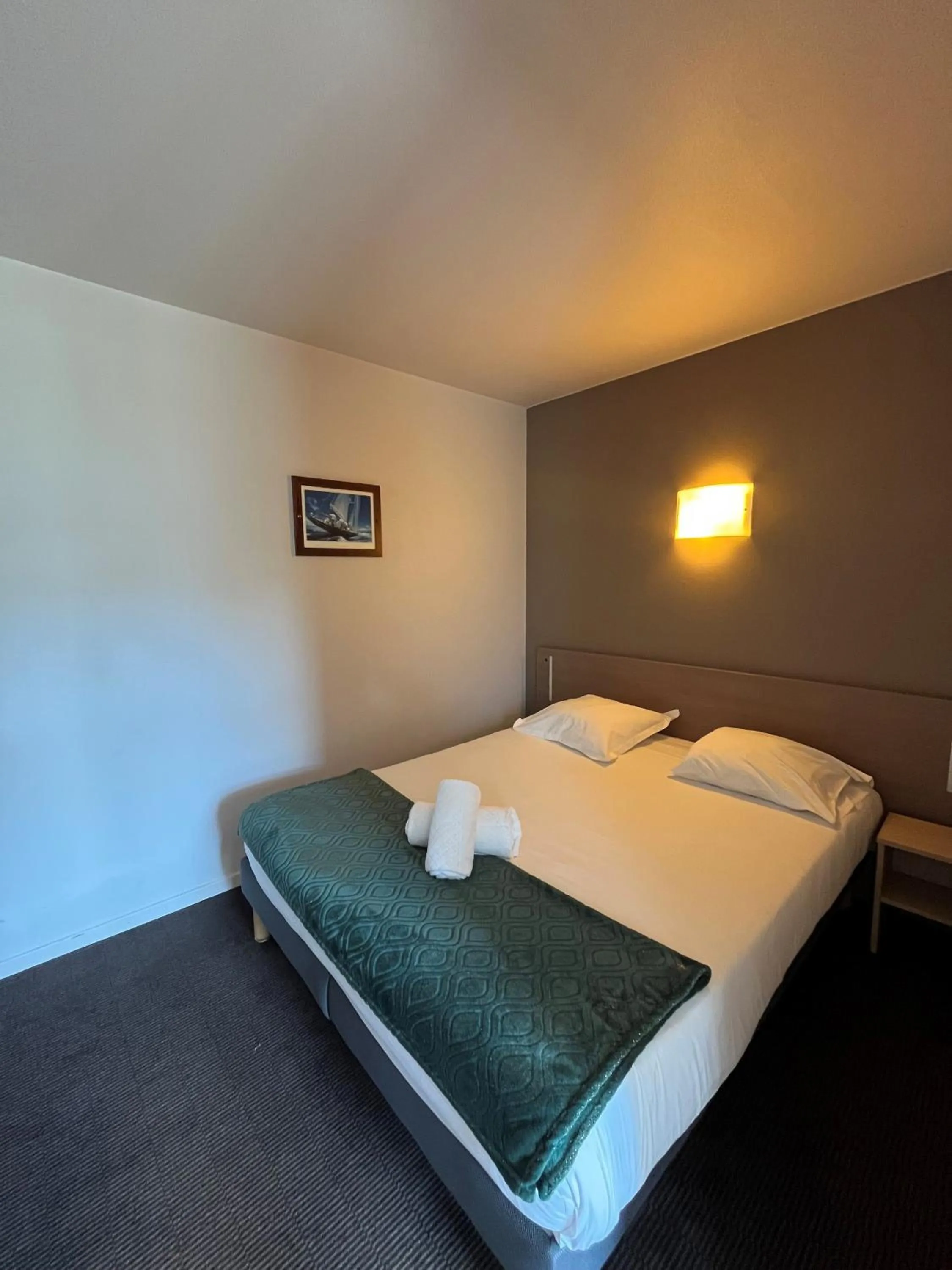 Bedroom, Bed in City Résidence Nancy