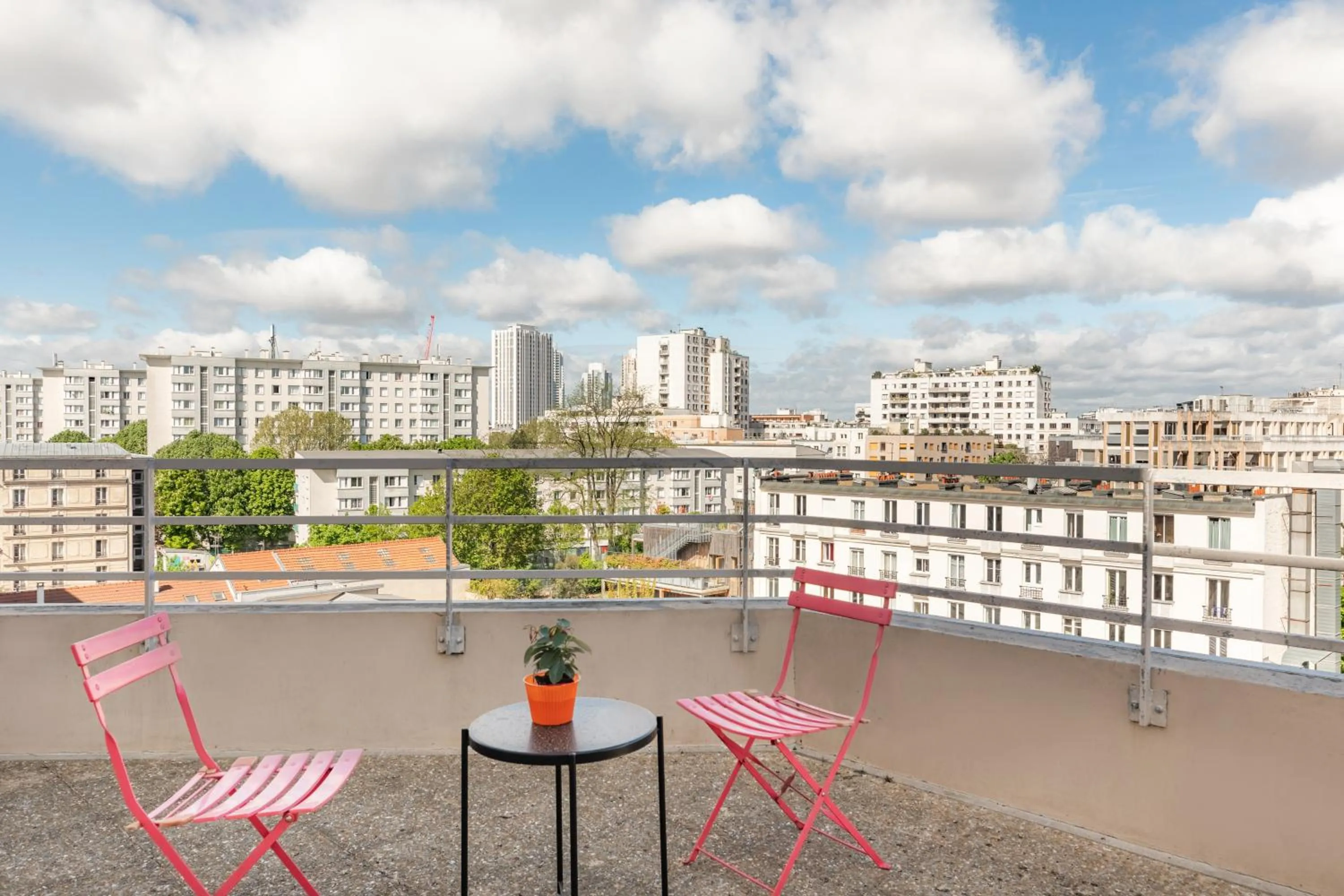 View (from property/room) in Appart'City Classic Paris La Villette