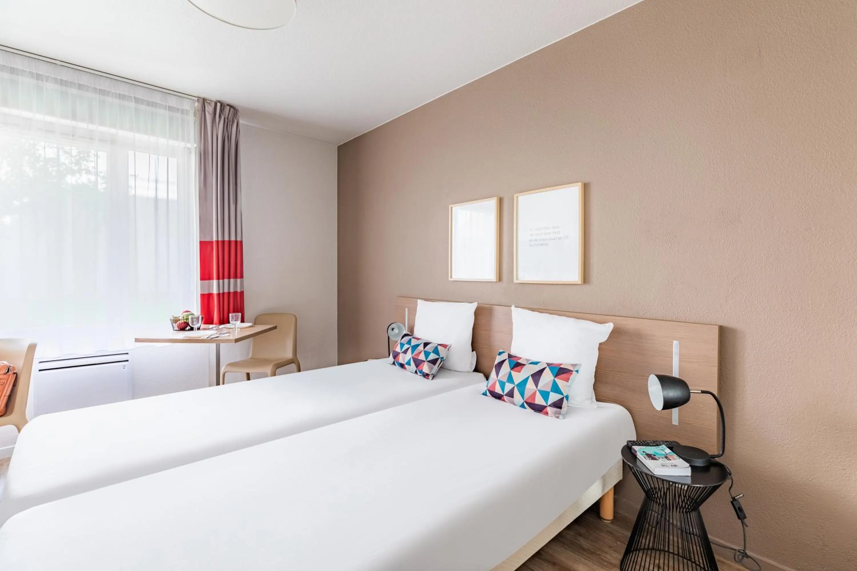 Bed in Appart'City Classic Paris La Villette