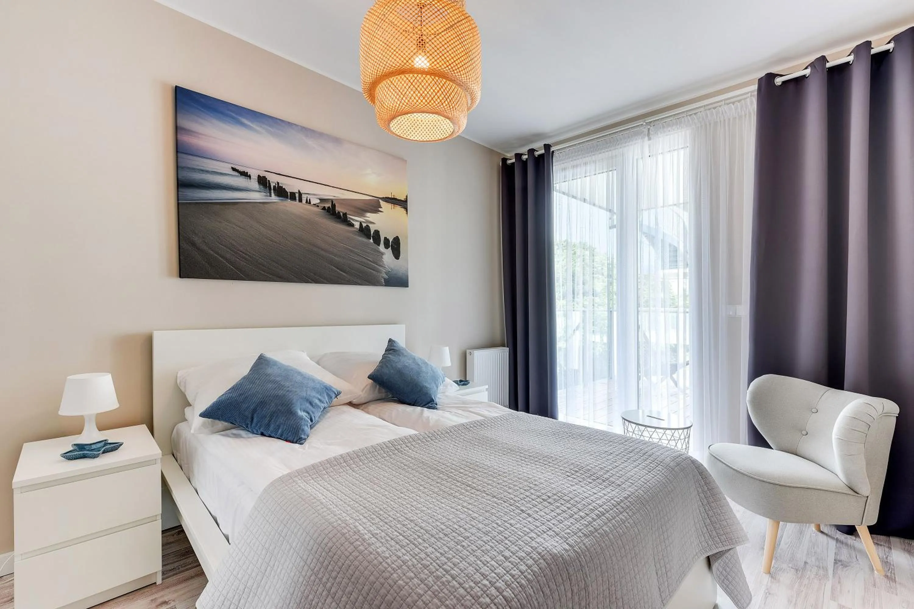 Bedroom, Bed in INA Rent - Tre Mare Apartamenty