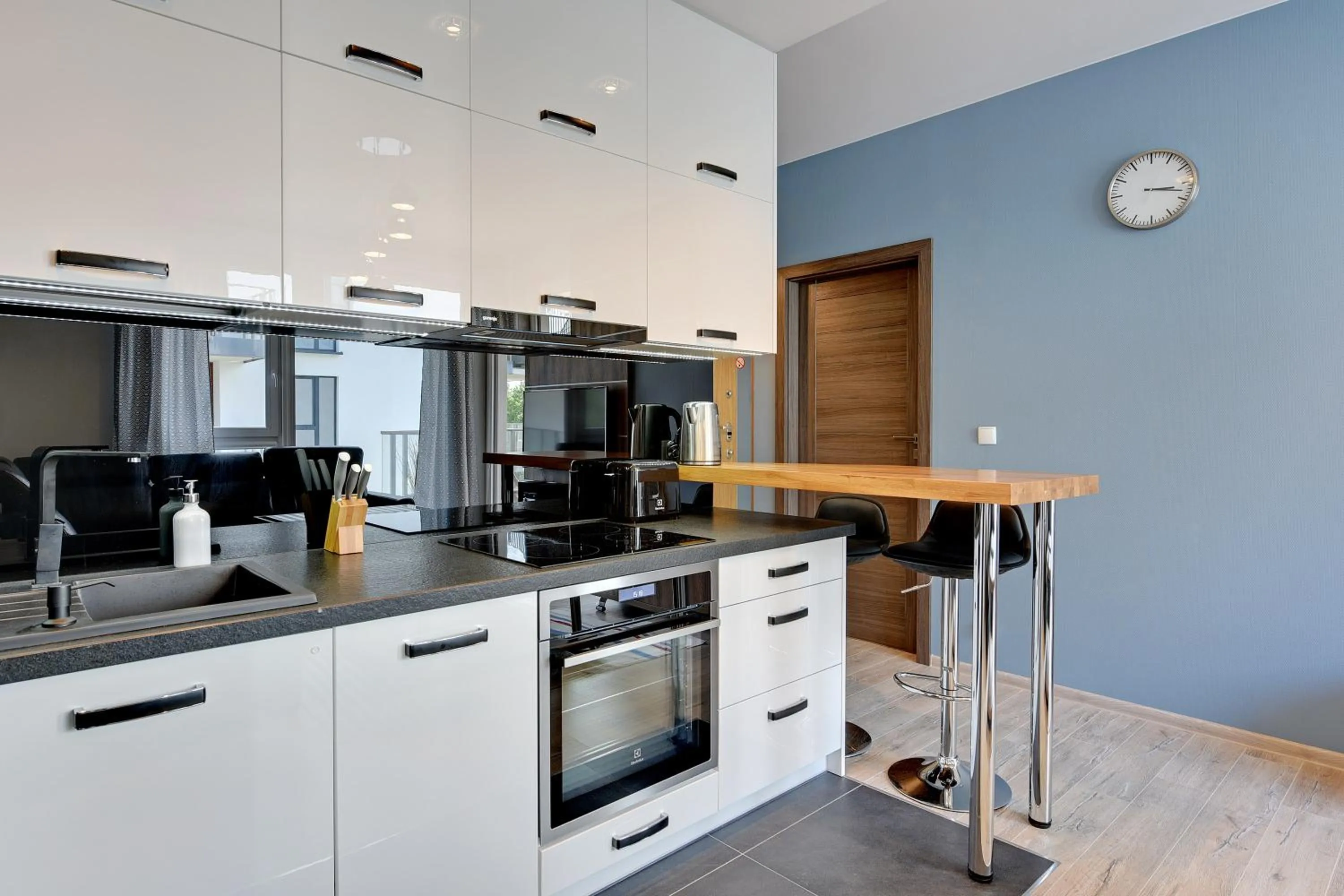 Kitchen or kitchenette in INA Rent - Tre Mare Apartamenty