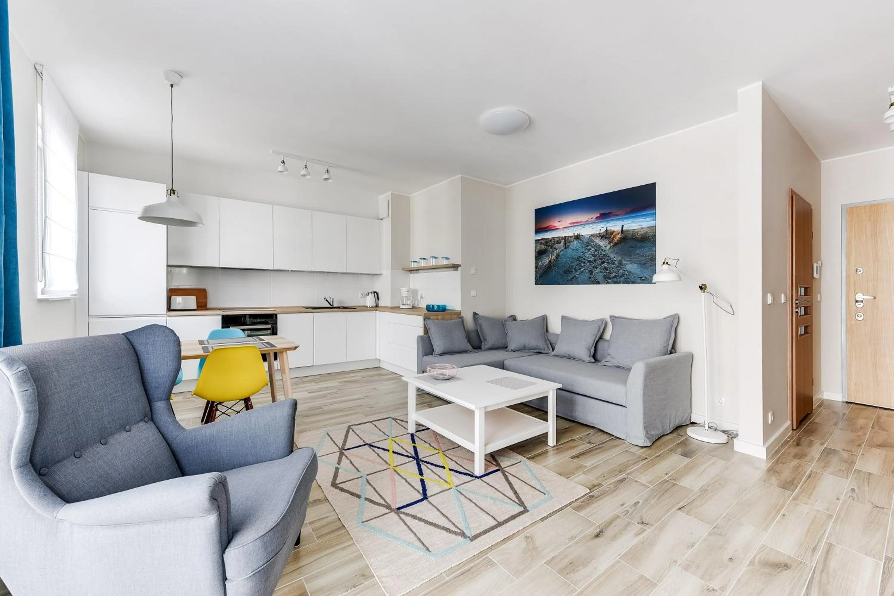 Kitchen or kitchenette in INA Rent - Tre Mare Apartamenty