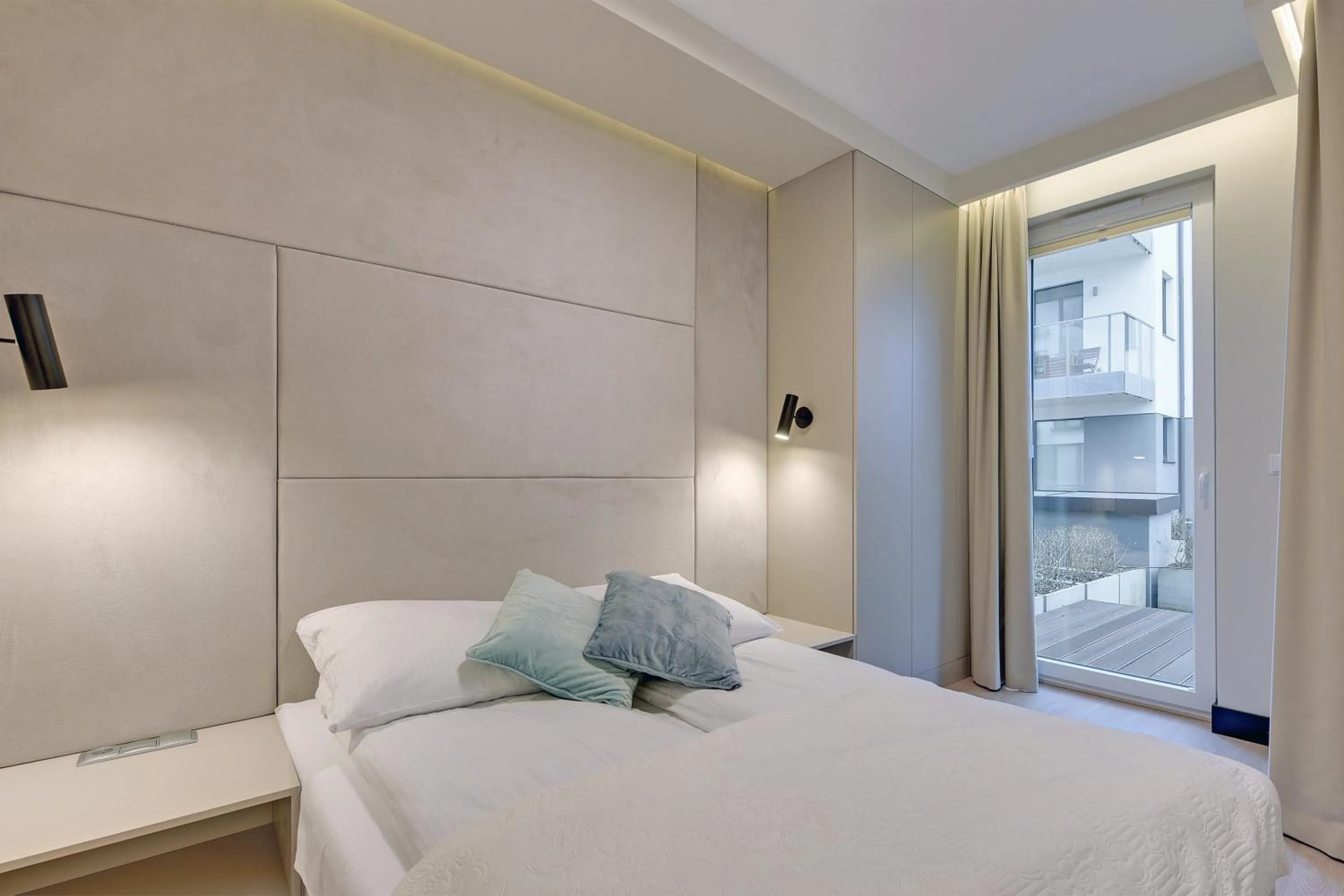 Bedroom, Bed in INA Rent - Tre Mare Apartamenty