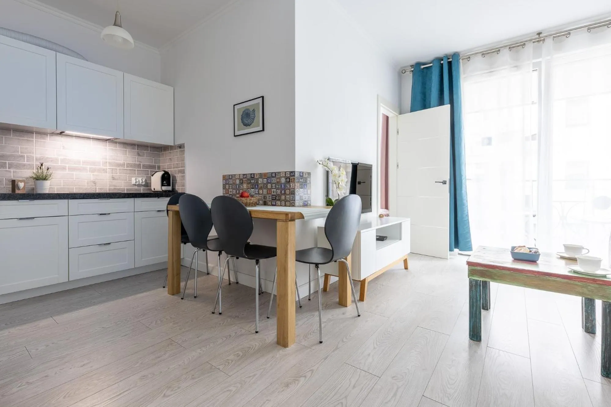 Kitchen or kitchenette in INA Rent - Tre Mare Apartamenty