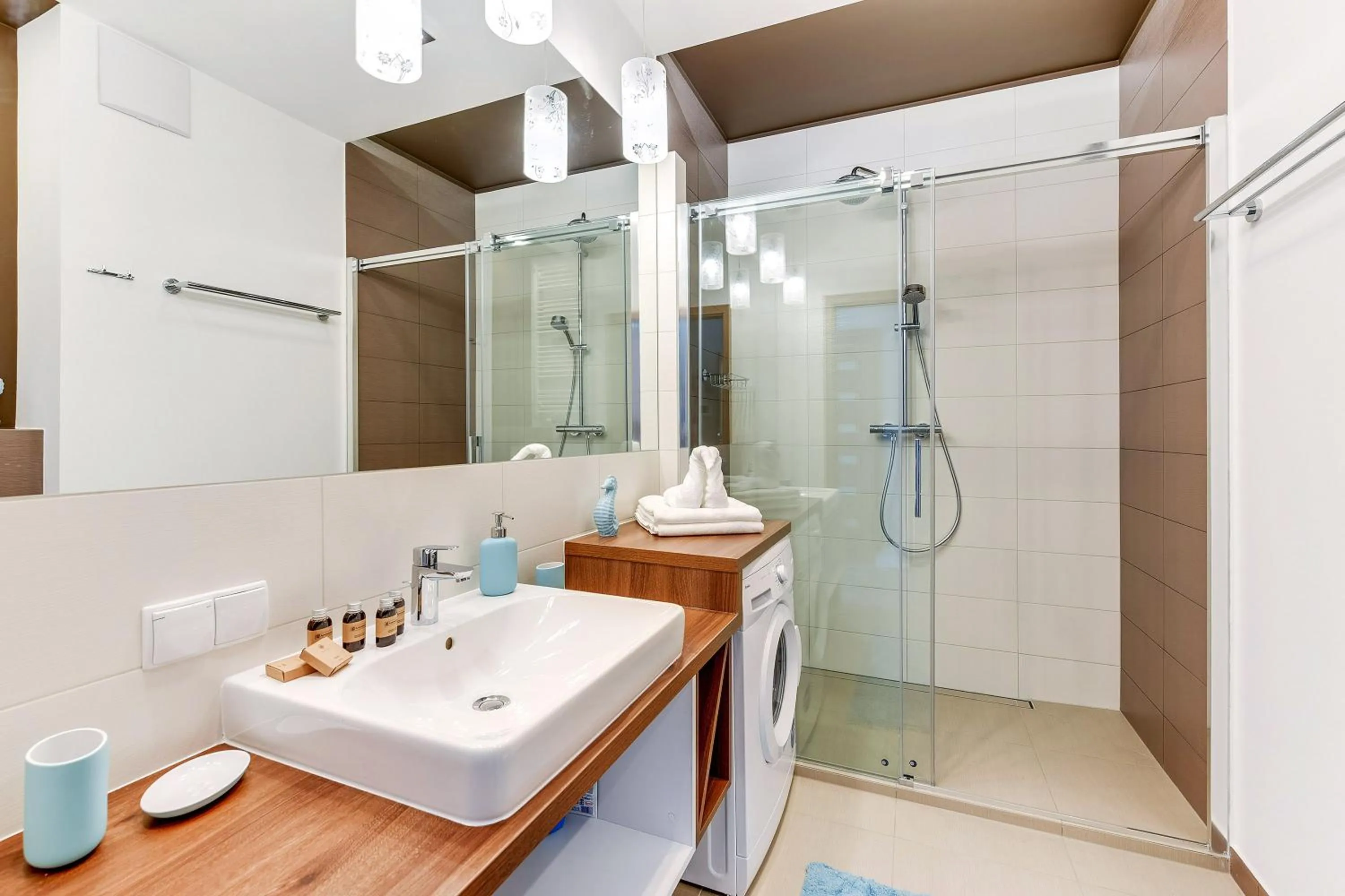 Shower in INA Rent - Tre Mare Apartamenty