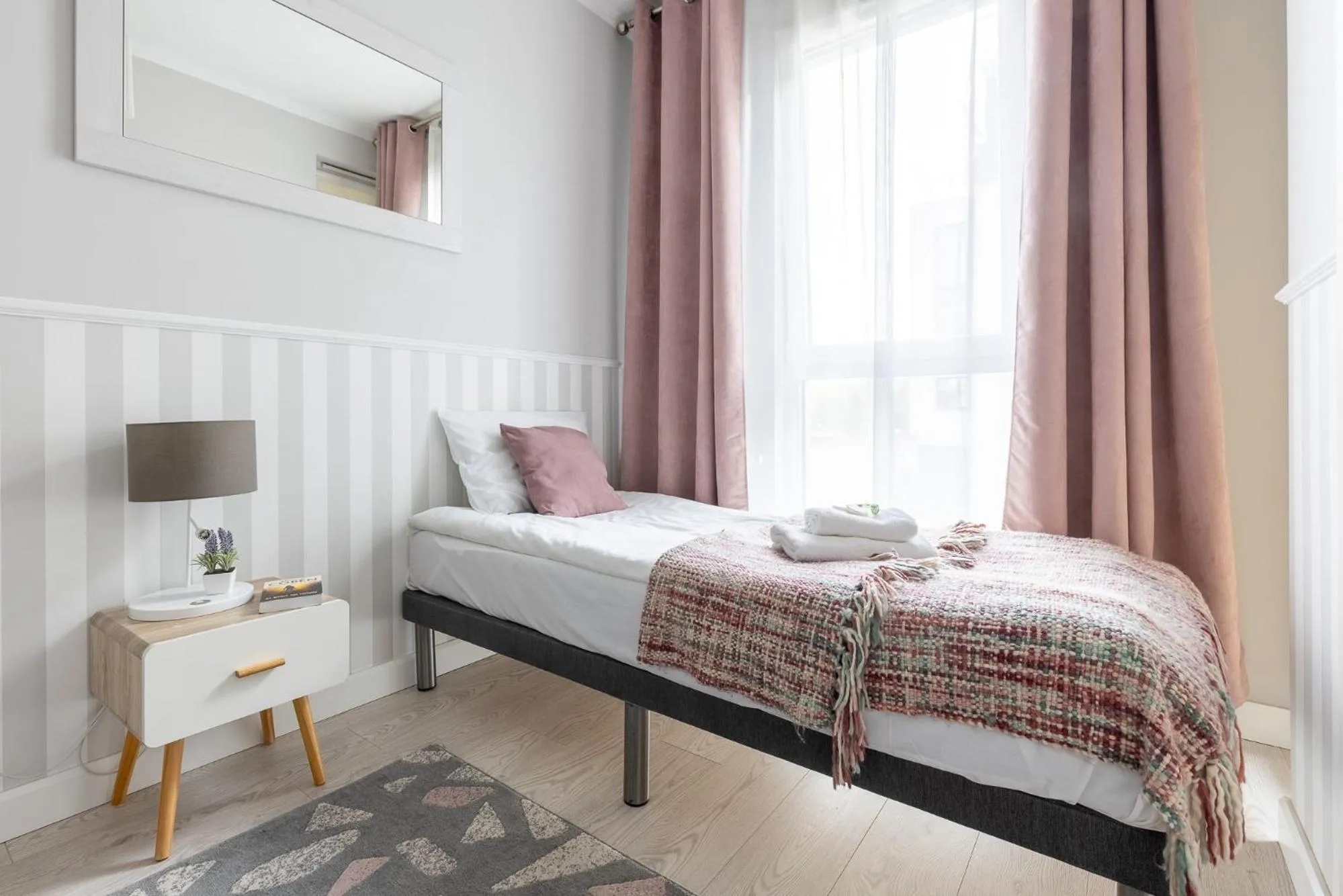 Bedroom, Bed in INA Rent - Tre Mare Apartamenty