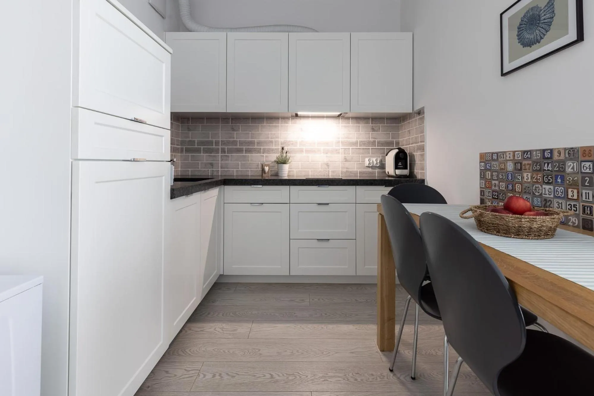 Kitchen or kitchenette in INA Rent - Tre Mare Apartamenty