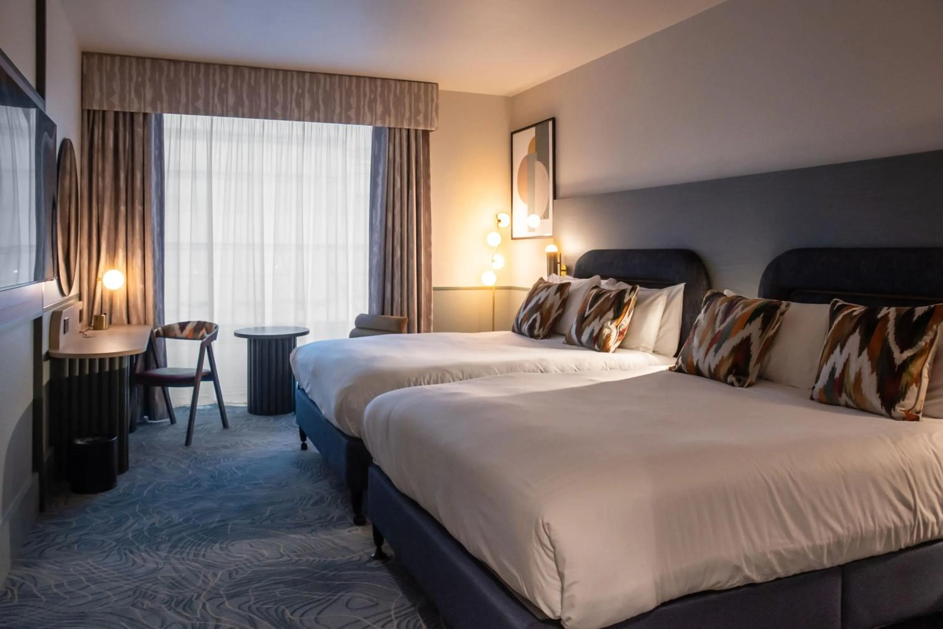 Bedroom, Bed in Mercure Sheffield St Paul's Hotel & Spa