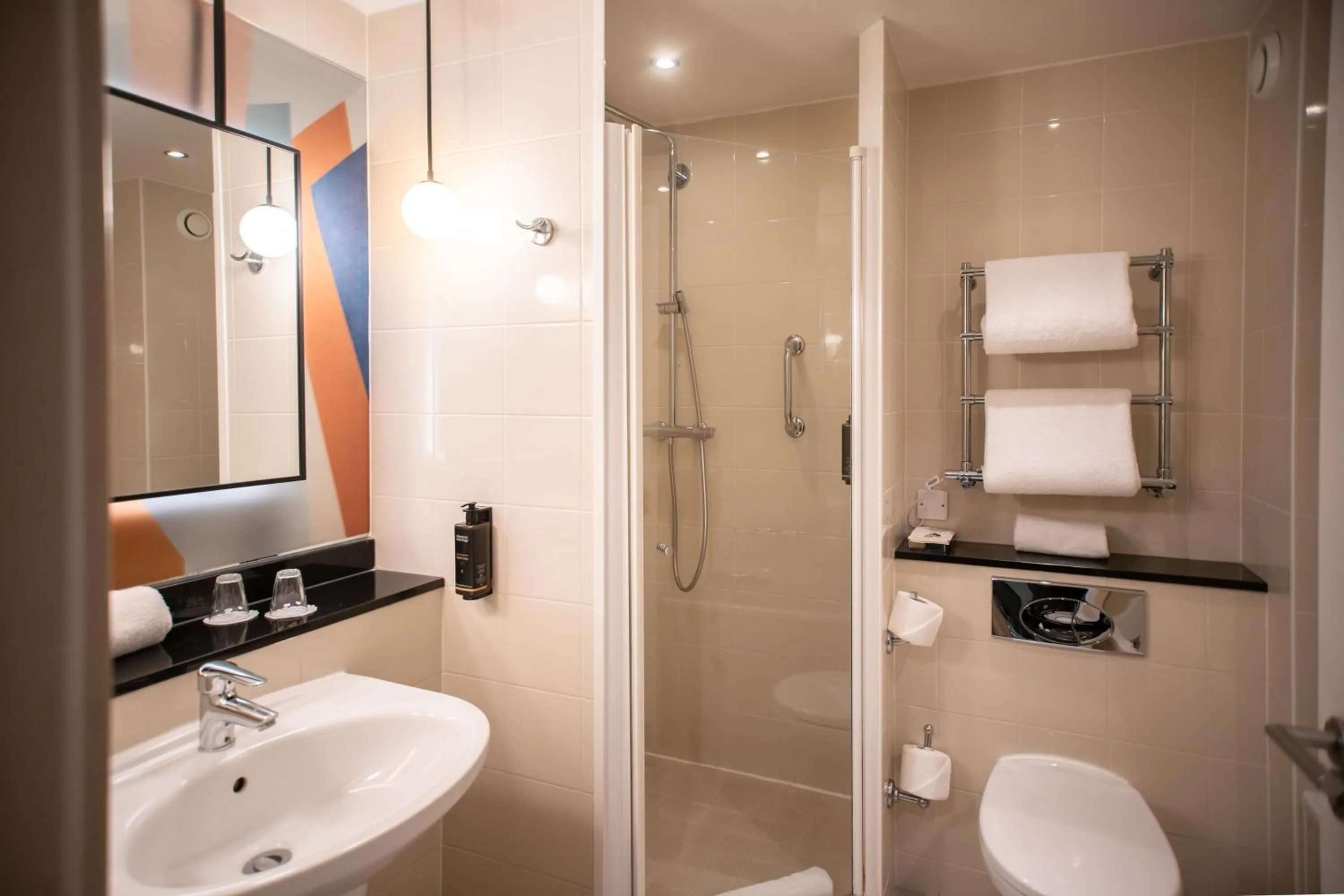 Bathroom in Mercure Sheffield St Paul's Hotel & Spa