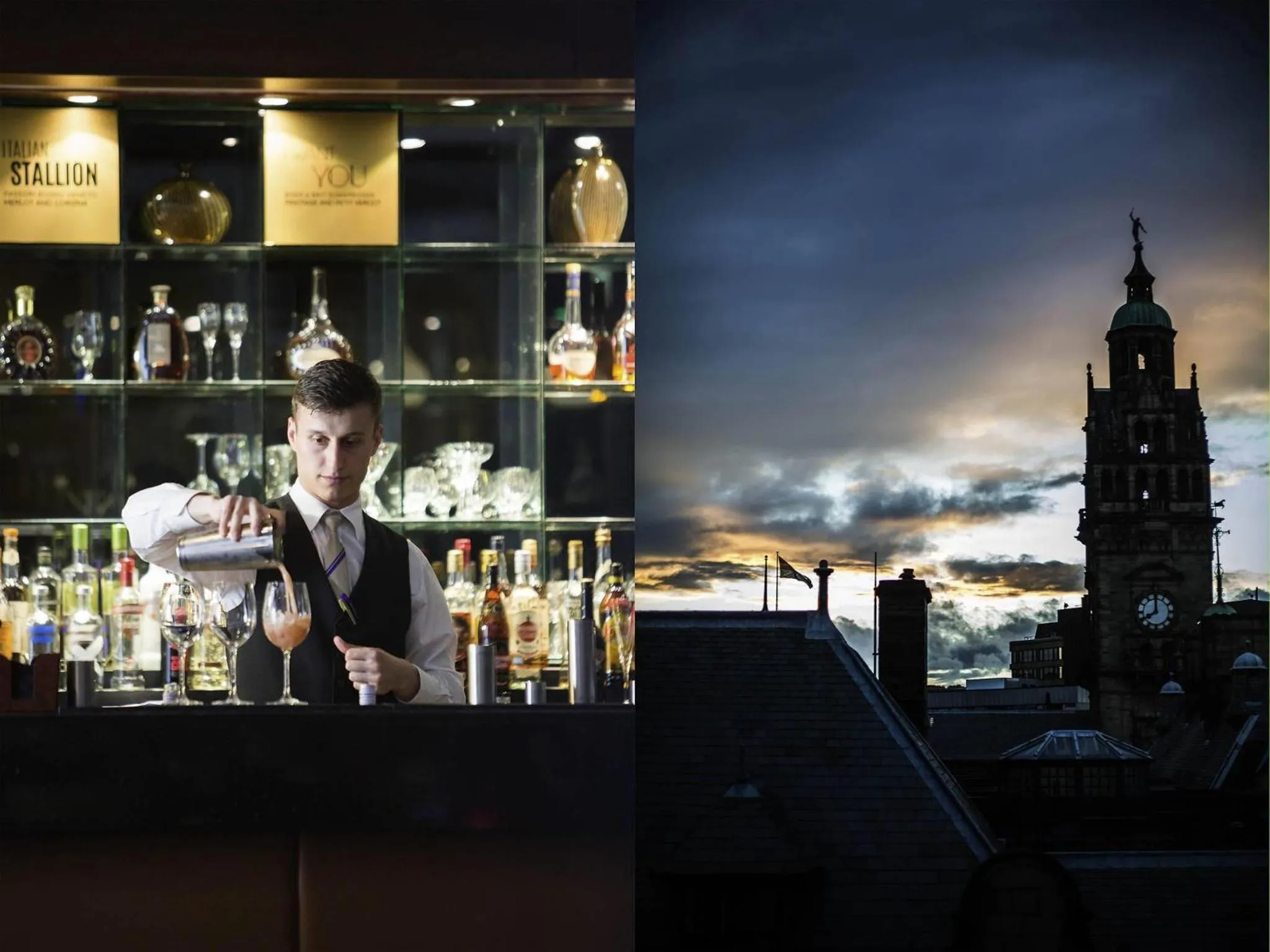 Lounge or bar in Mercure Sheffield St Paul's Hotel & Spa