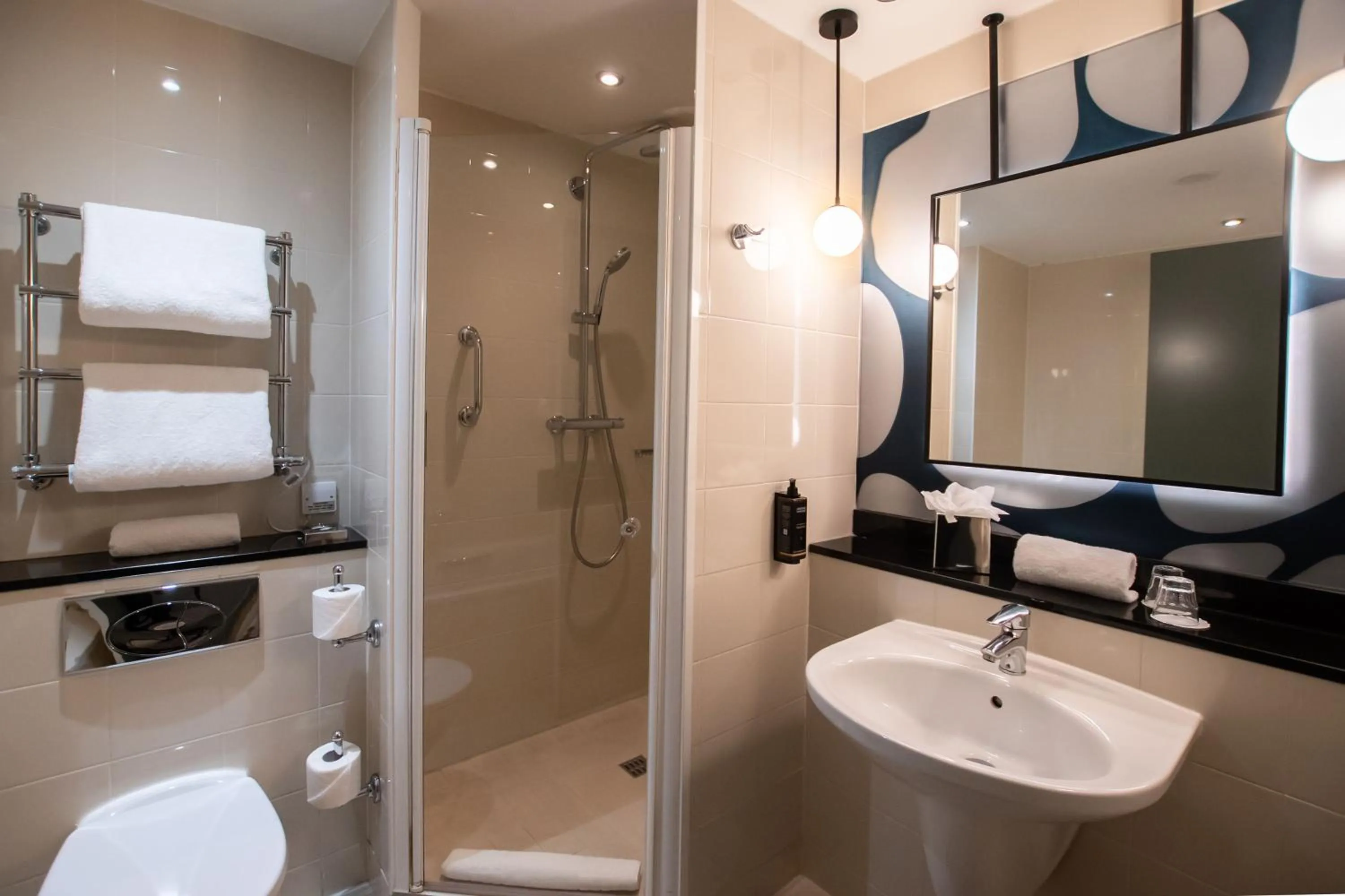 Bathroom in Mercure Sheffield St Paul's Hotel & Spa