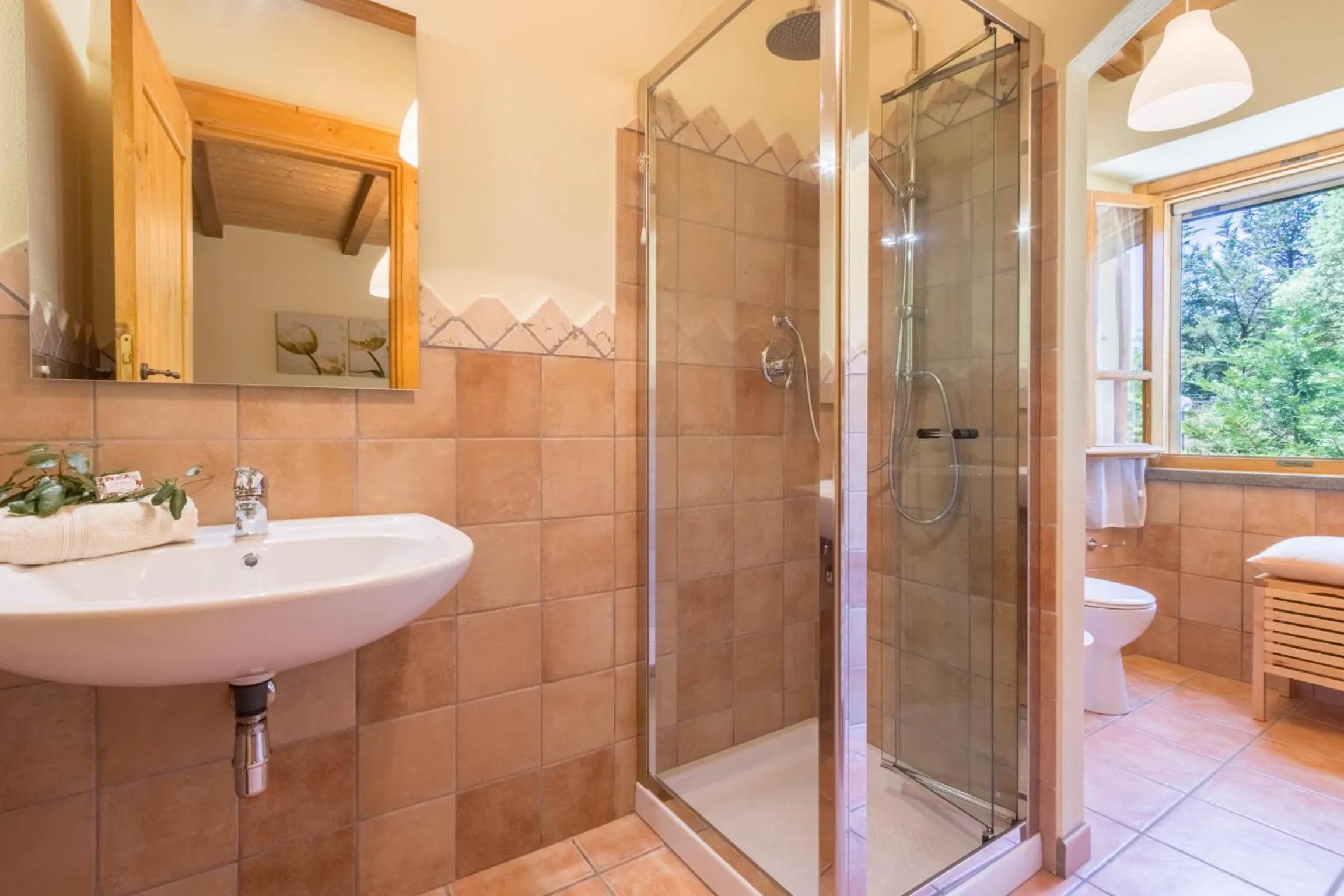 Shower in Su Pitiolu - casa vacanze