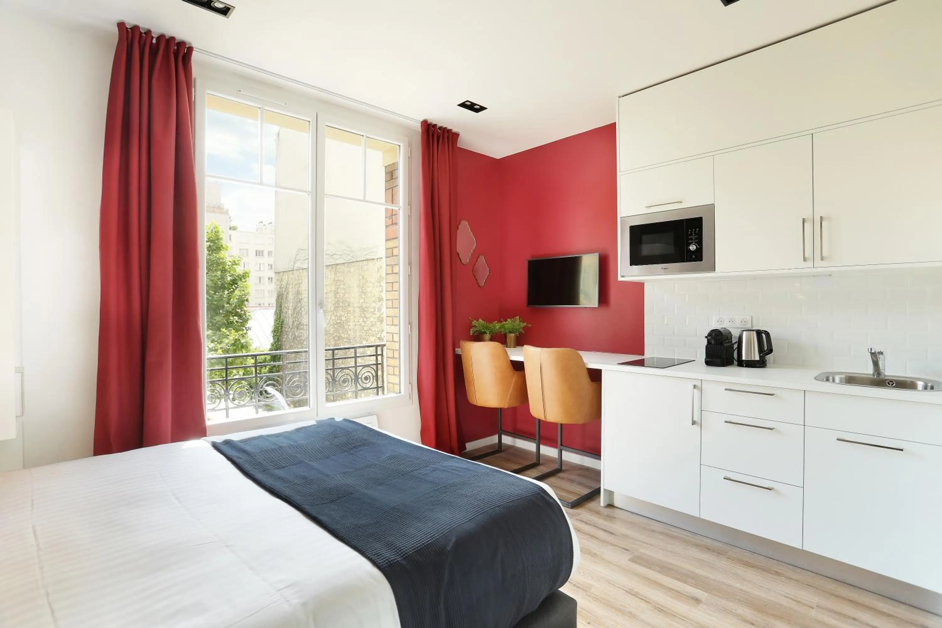 Coffee/tea facilities, Bed in YAYS Paris Zola by Numa