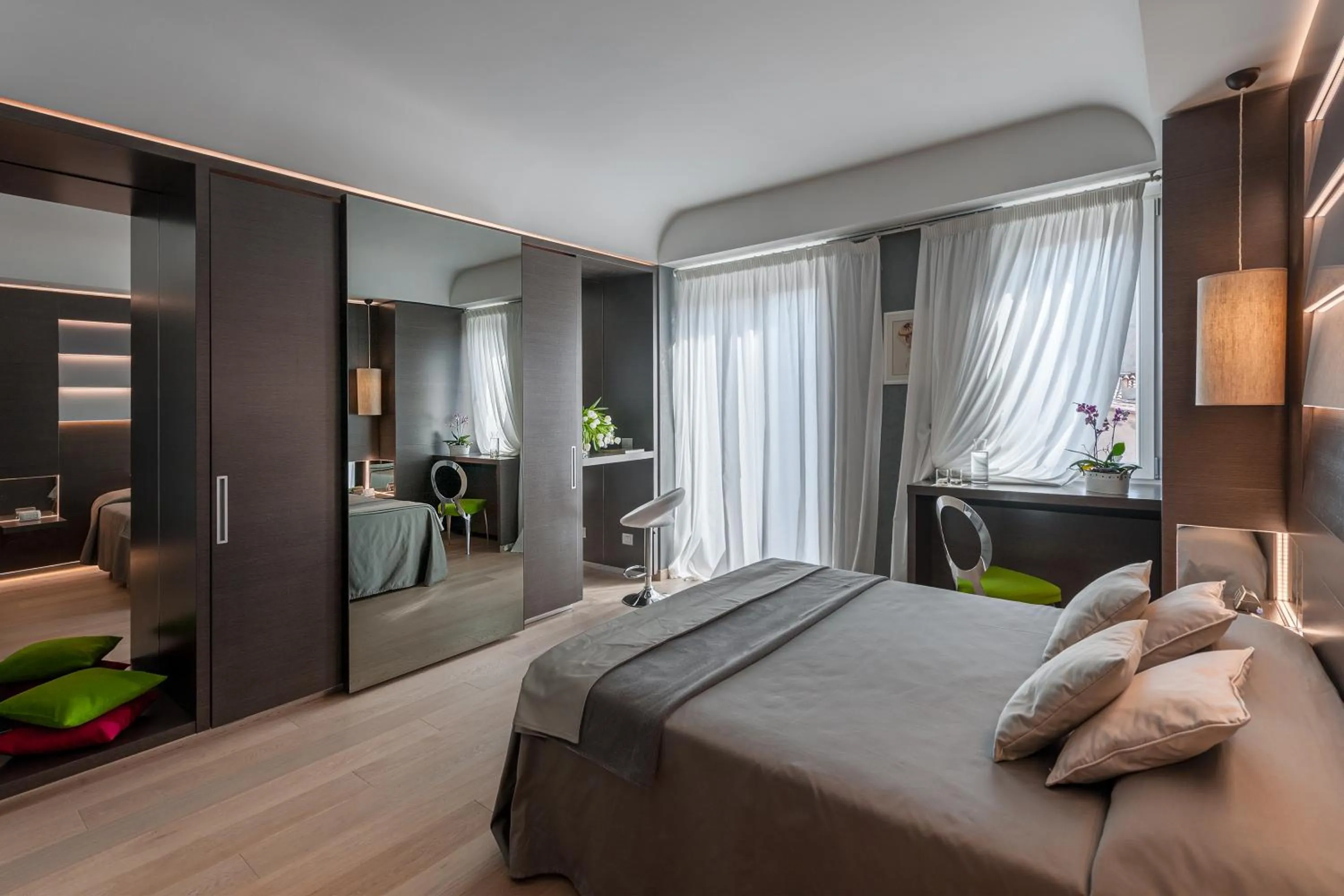 Bed in Hotel Mastino