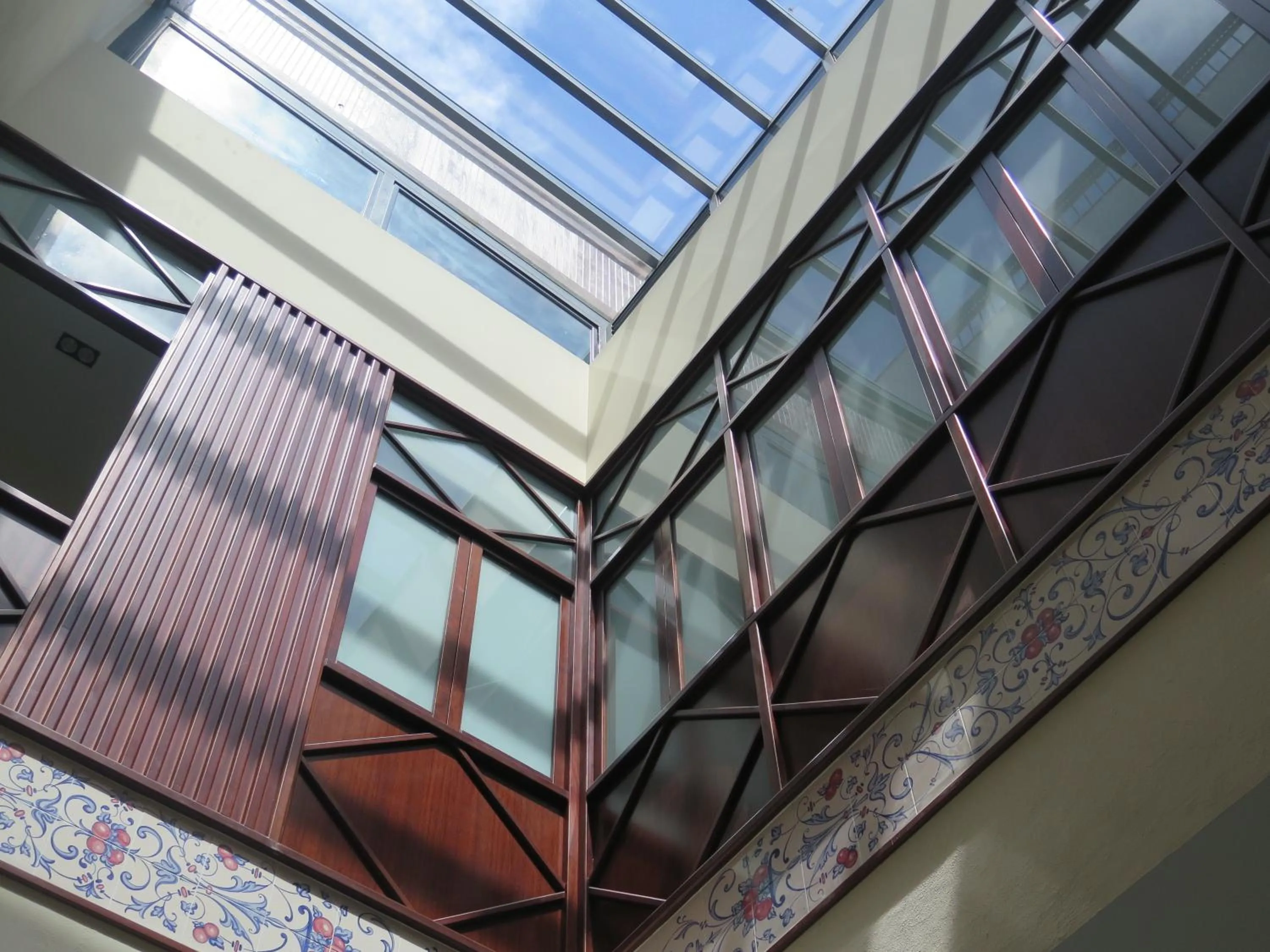 Decorative detail in Posada Pilatos