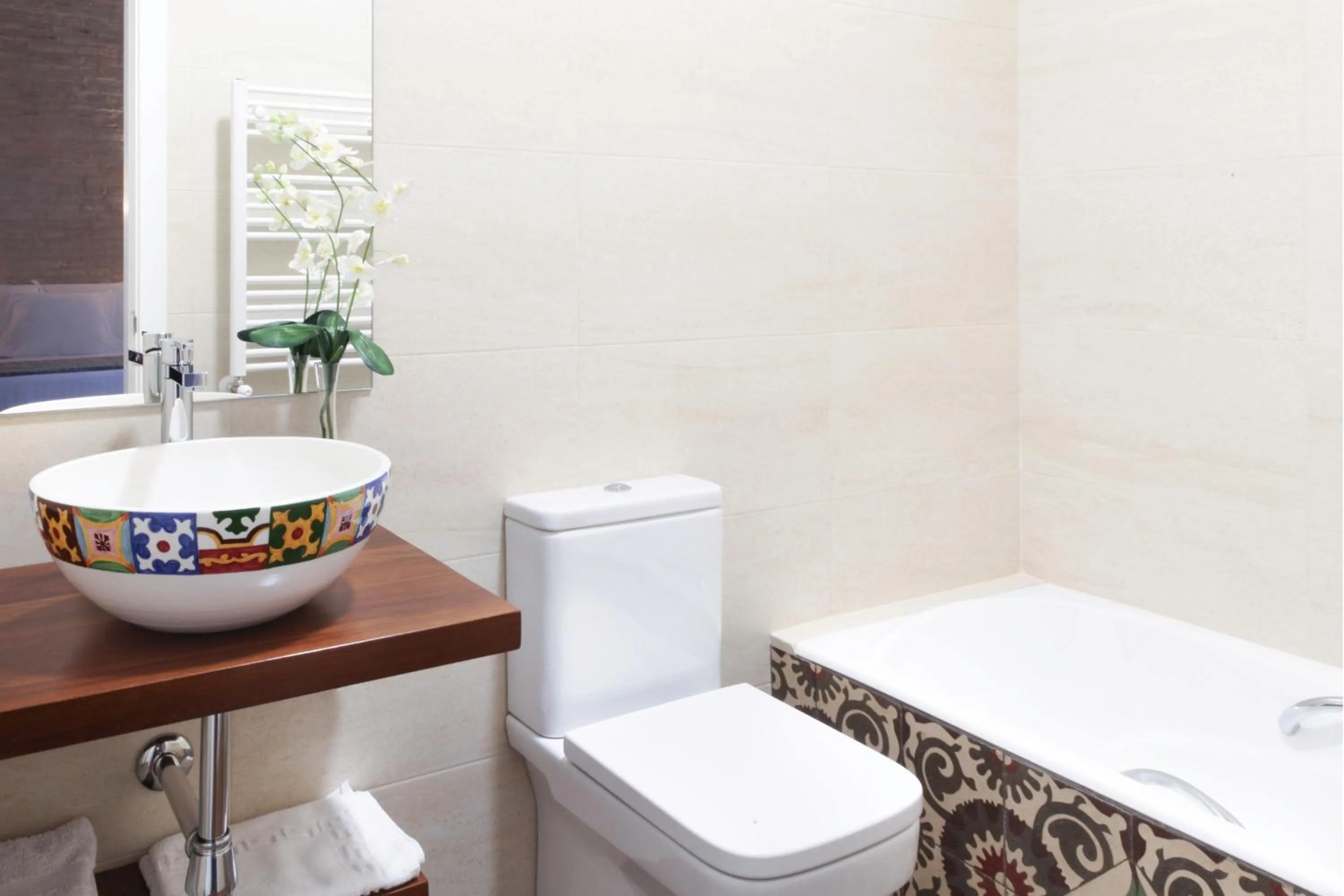 Bathroom in Posada Pilatos