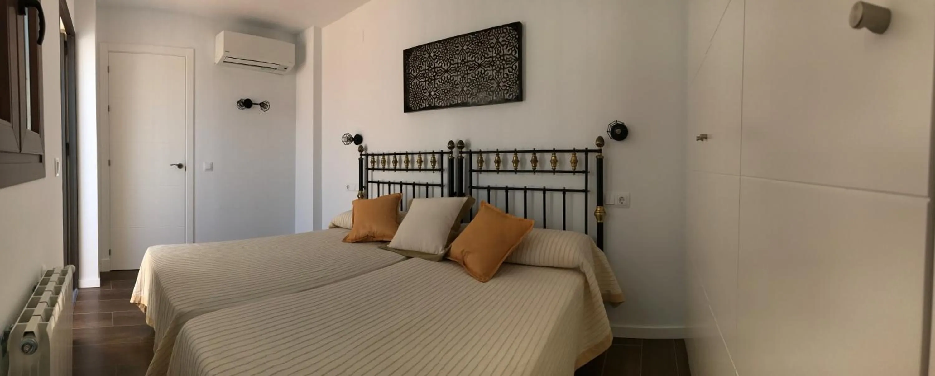 Bed in Posada Pilatos