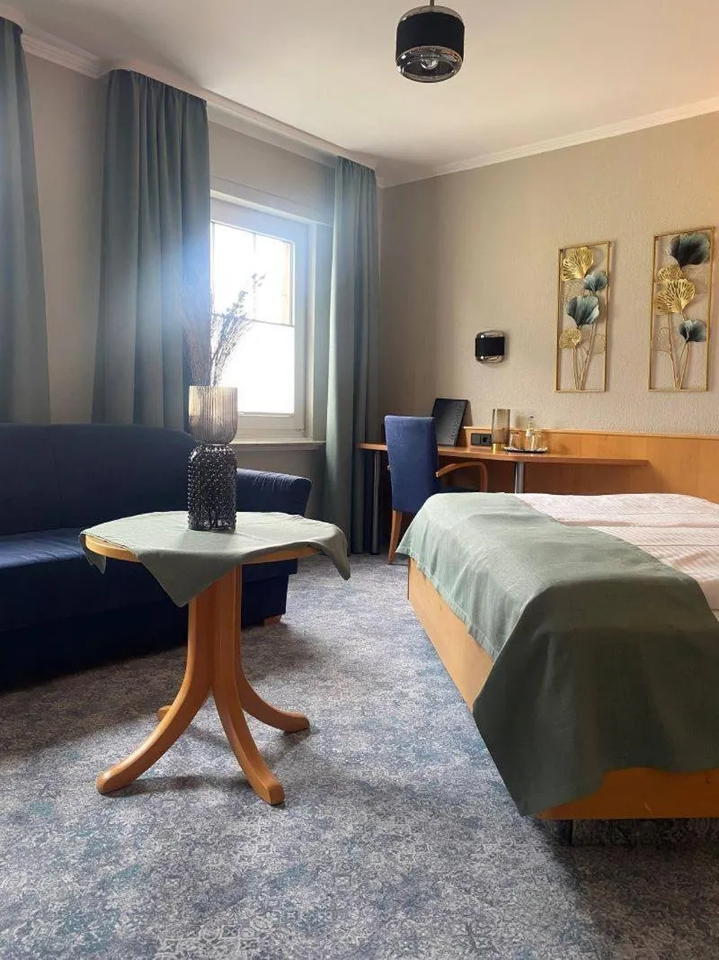 Bed in Hotel Louis Müller