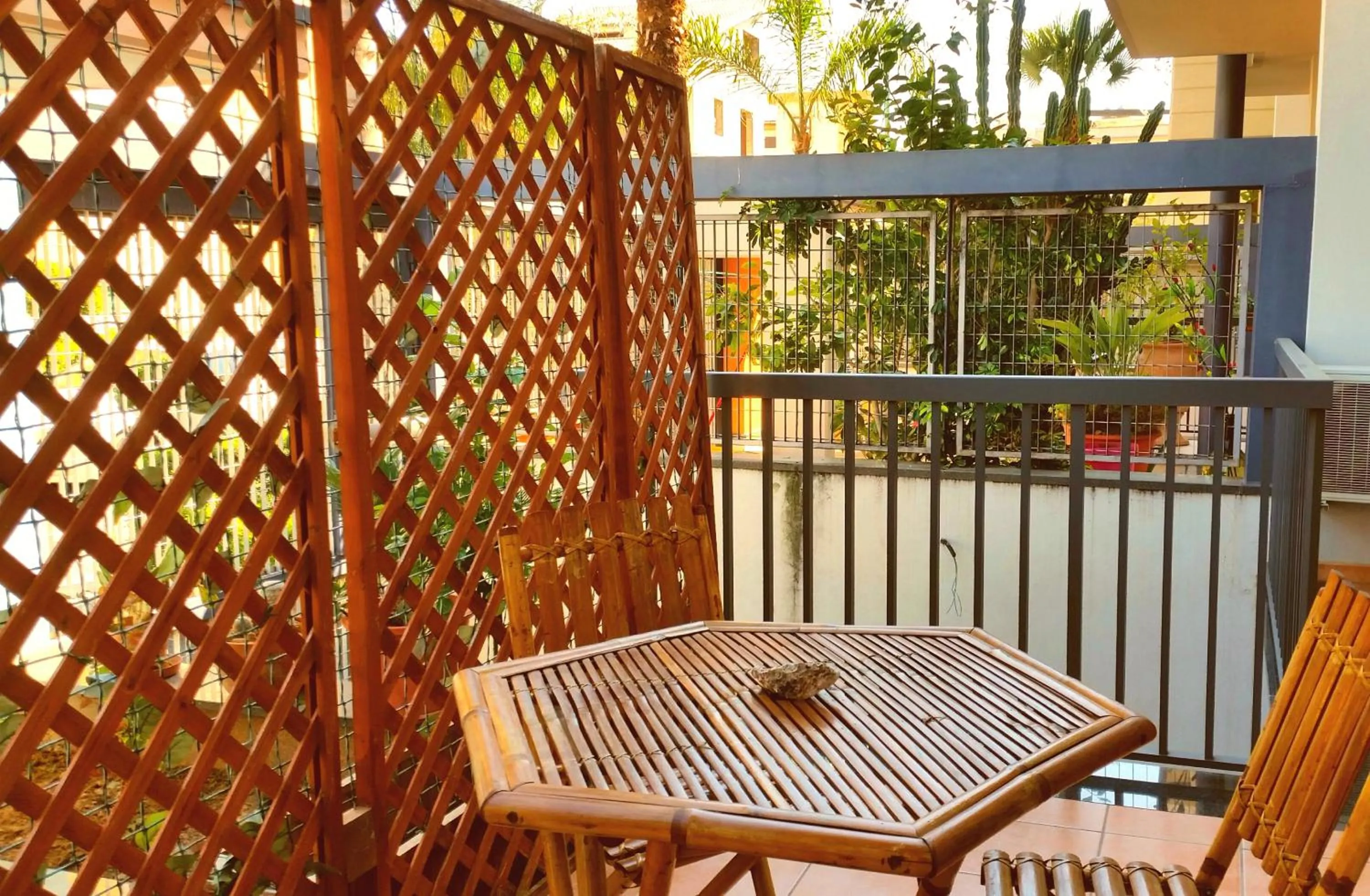 Balcony/Terrace in B&B La Villetta Gela