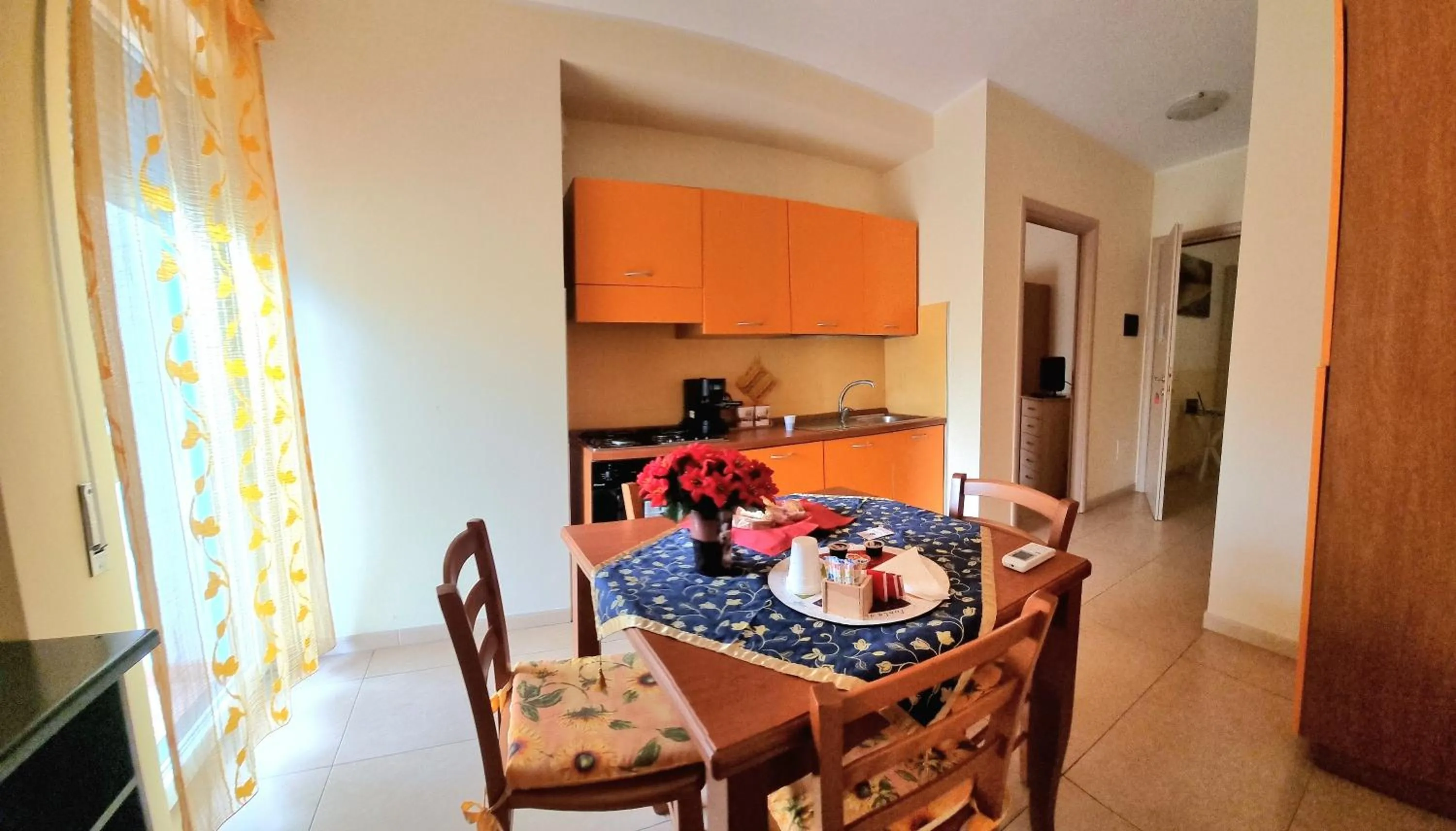 Kitchen or kitchenette in B&B La Villetta Gela