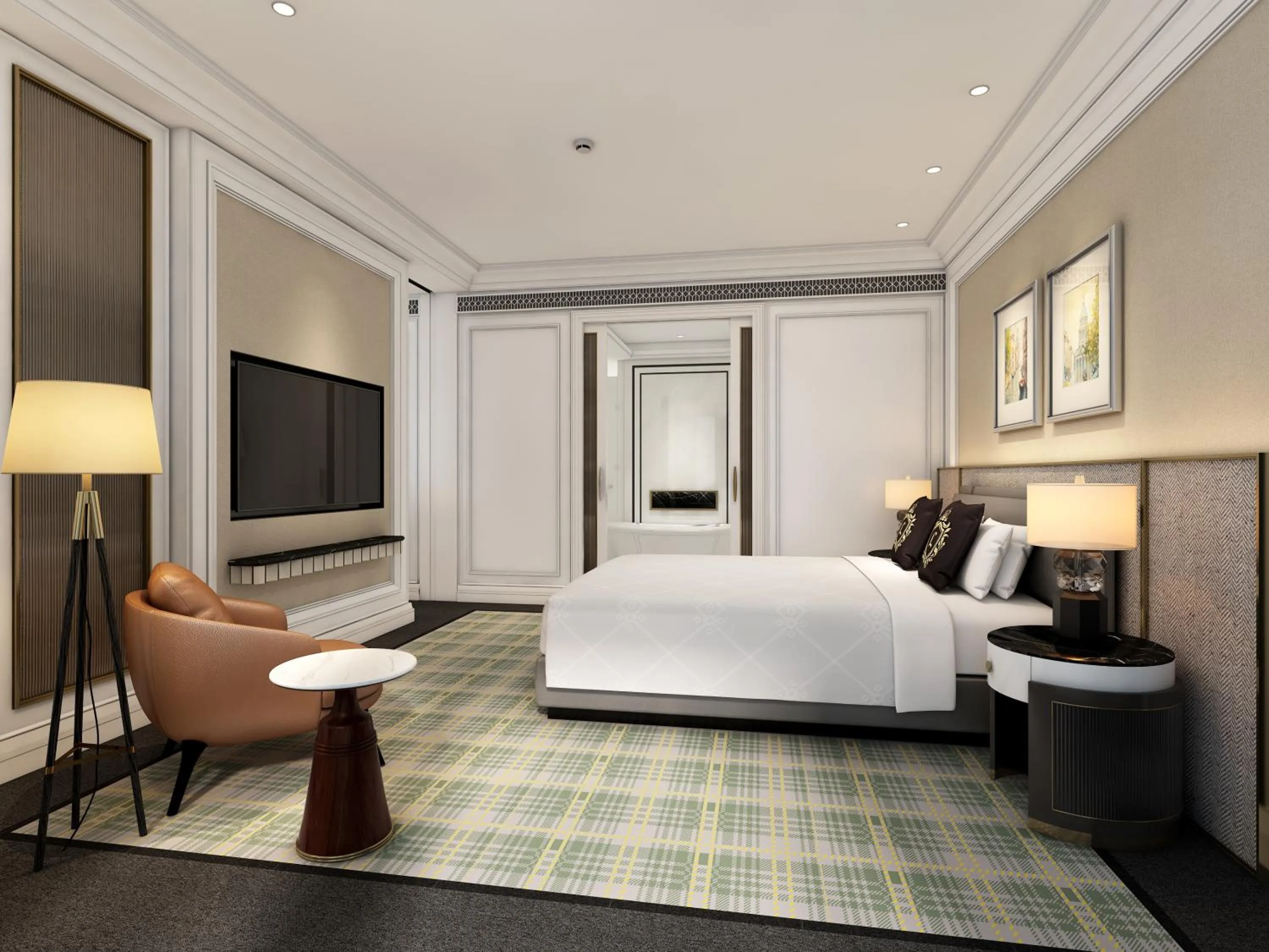 Bedroom, Bed in Pullman Beijing South - Newly Renovated