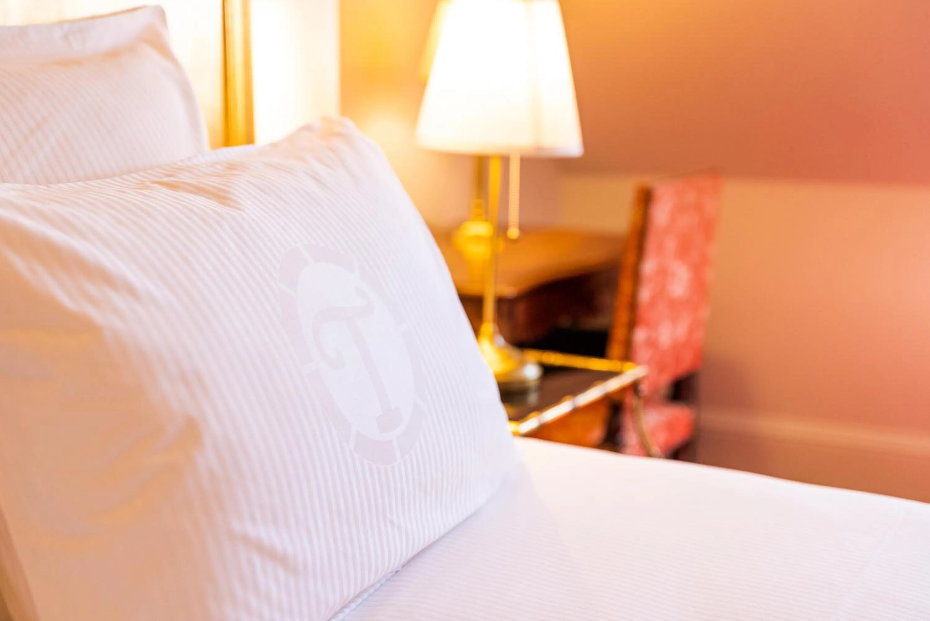 Bed in Le Manoir Saint Thomas