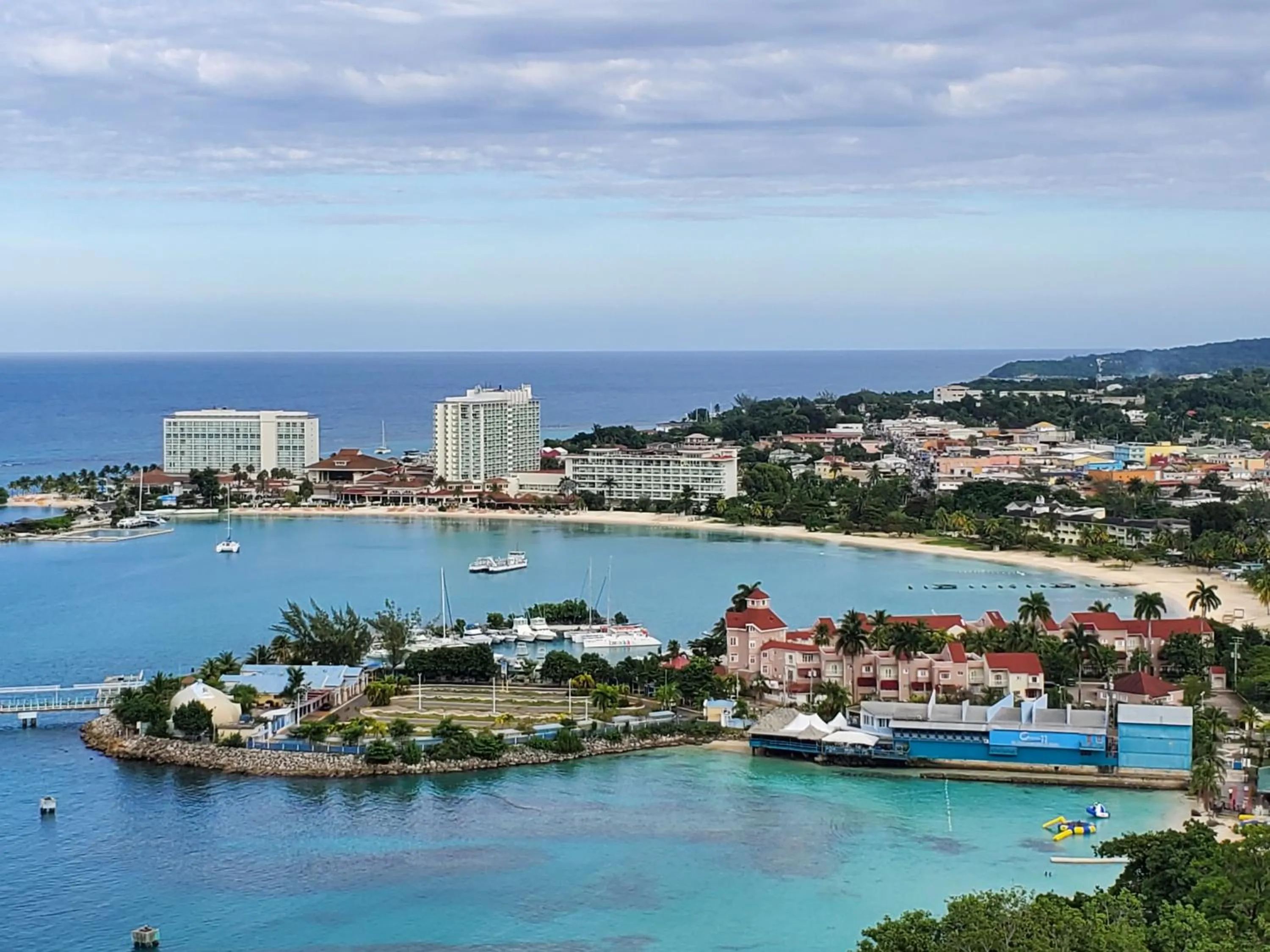 Bird's eye view in Blue Topaz