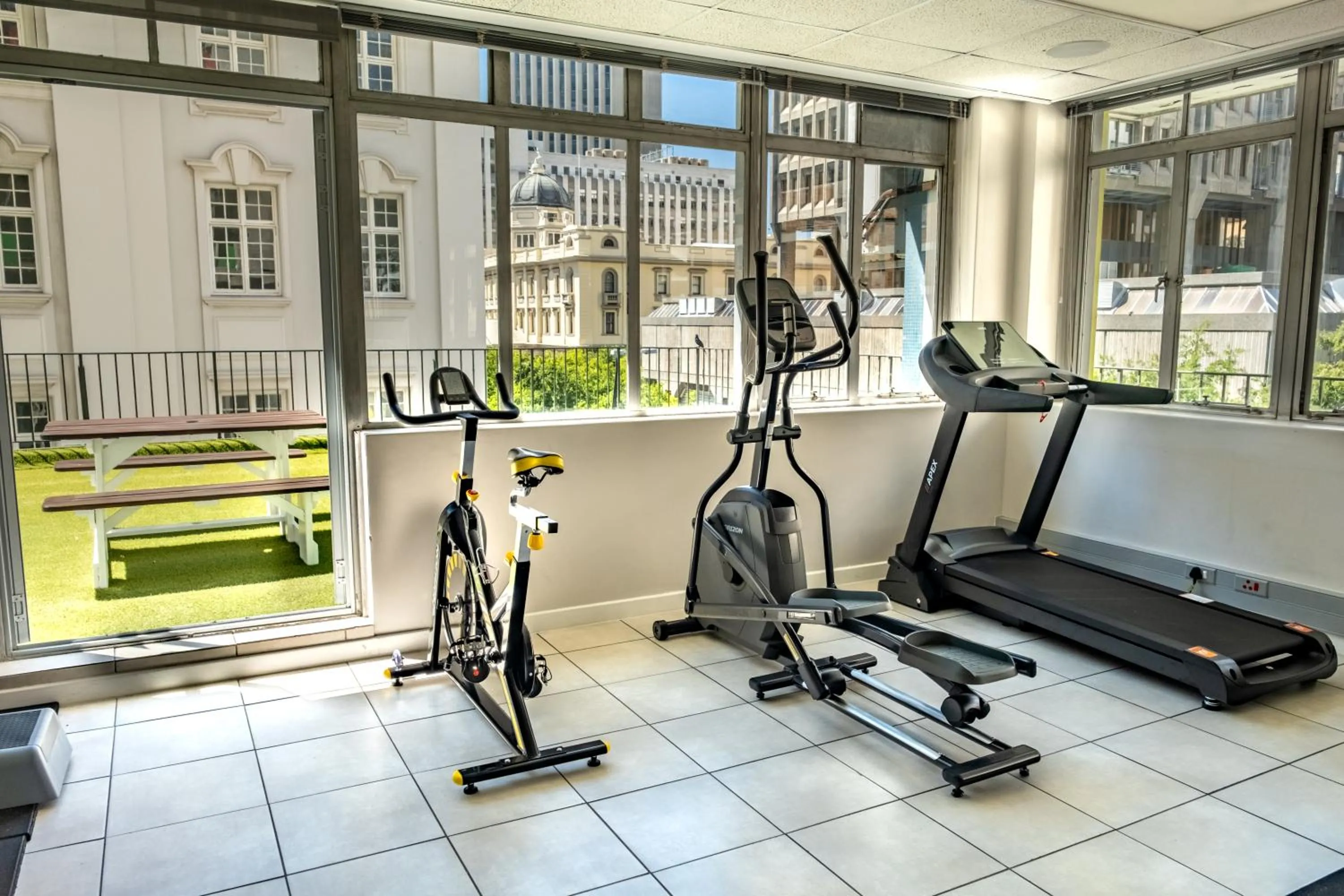 Fitness centre/facilities in 106 On Adderley Accommodation