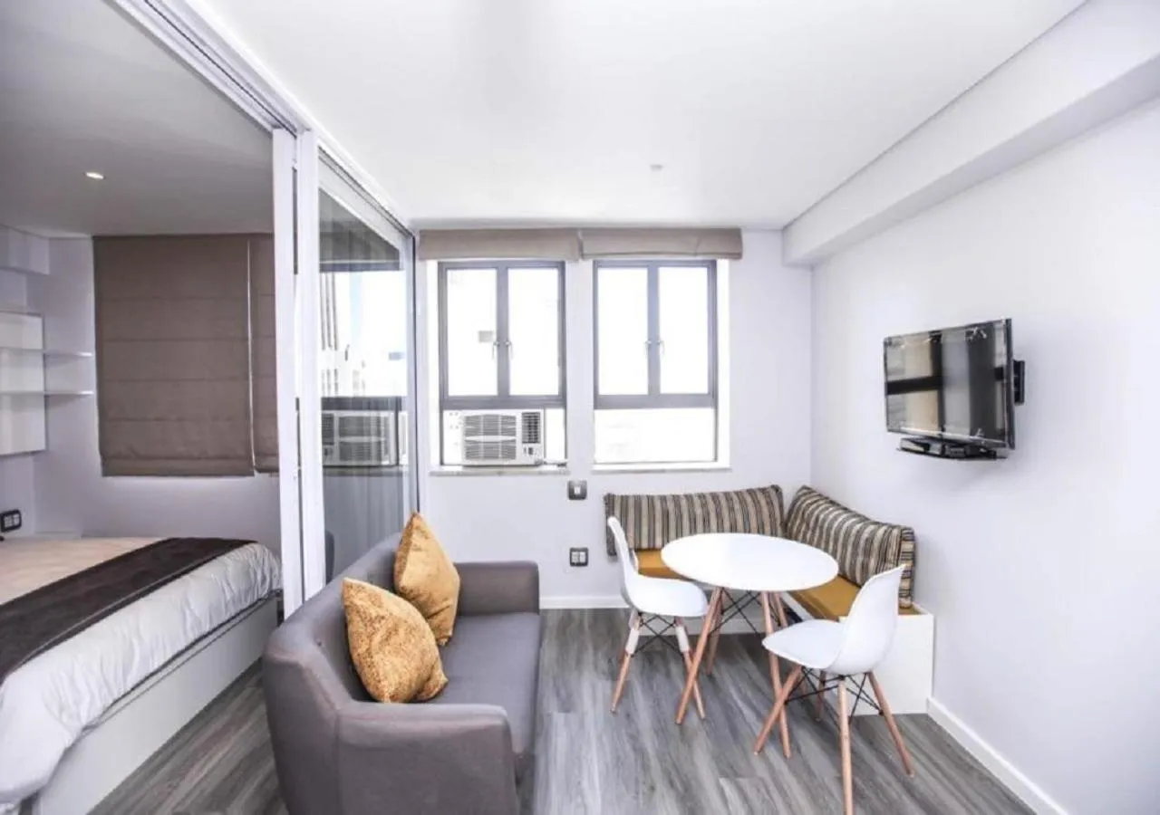 Seating area in 106 On Adderley Accommodation