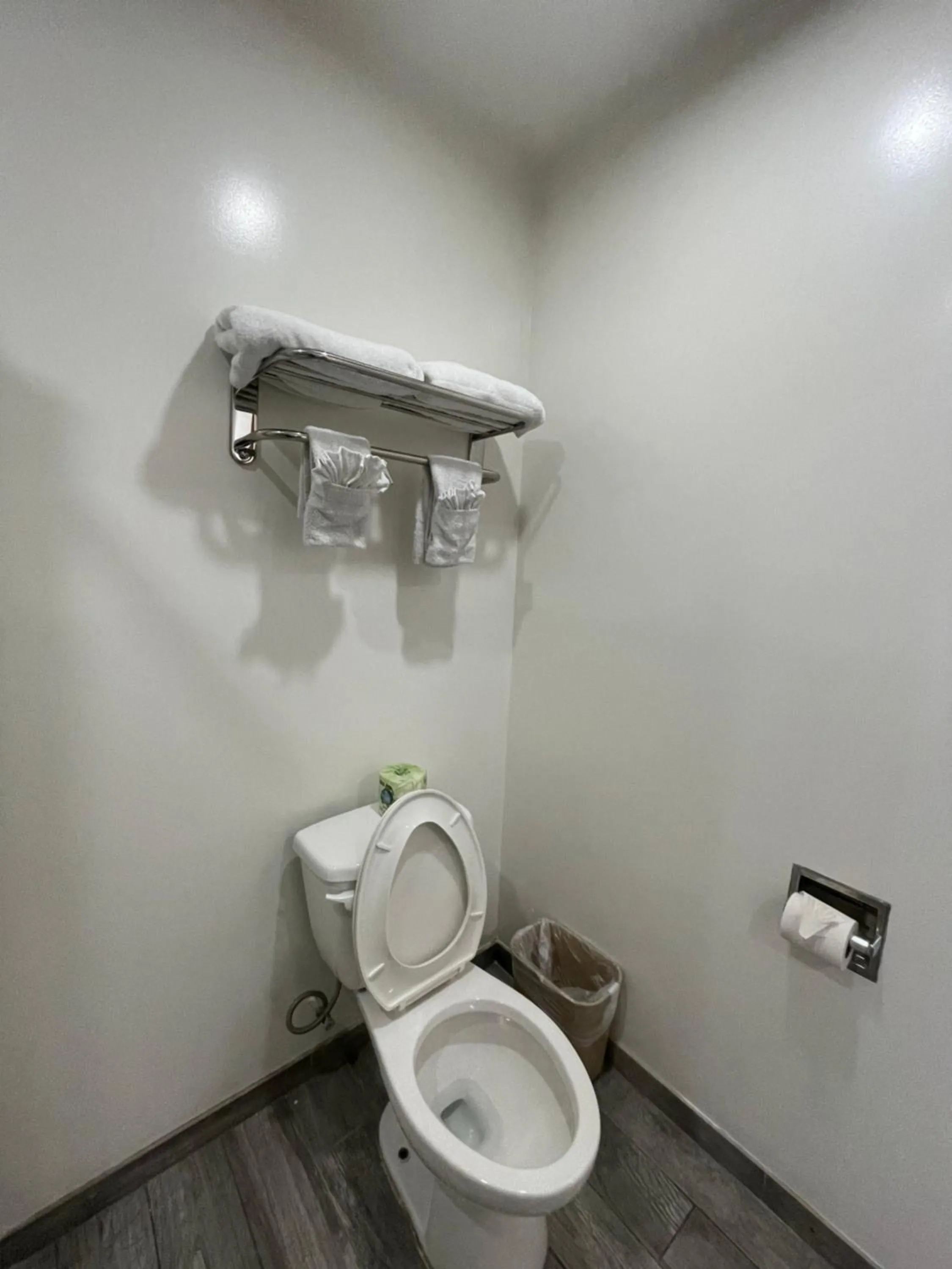 Toilet in Newport Bay Inn