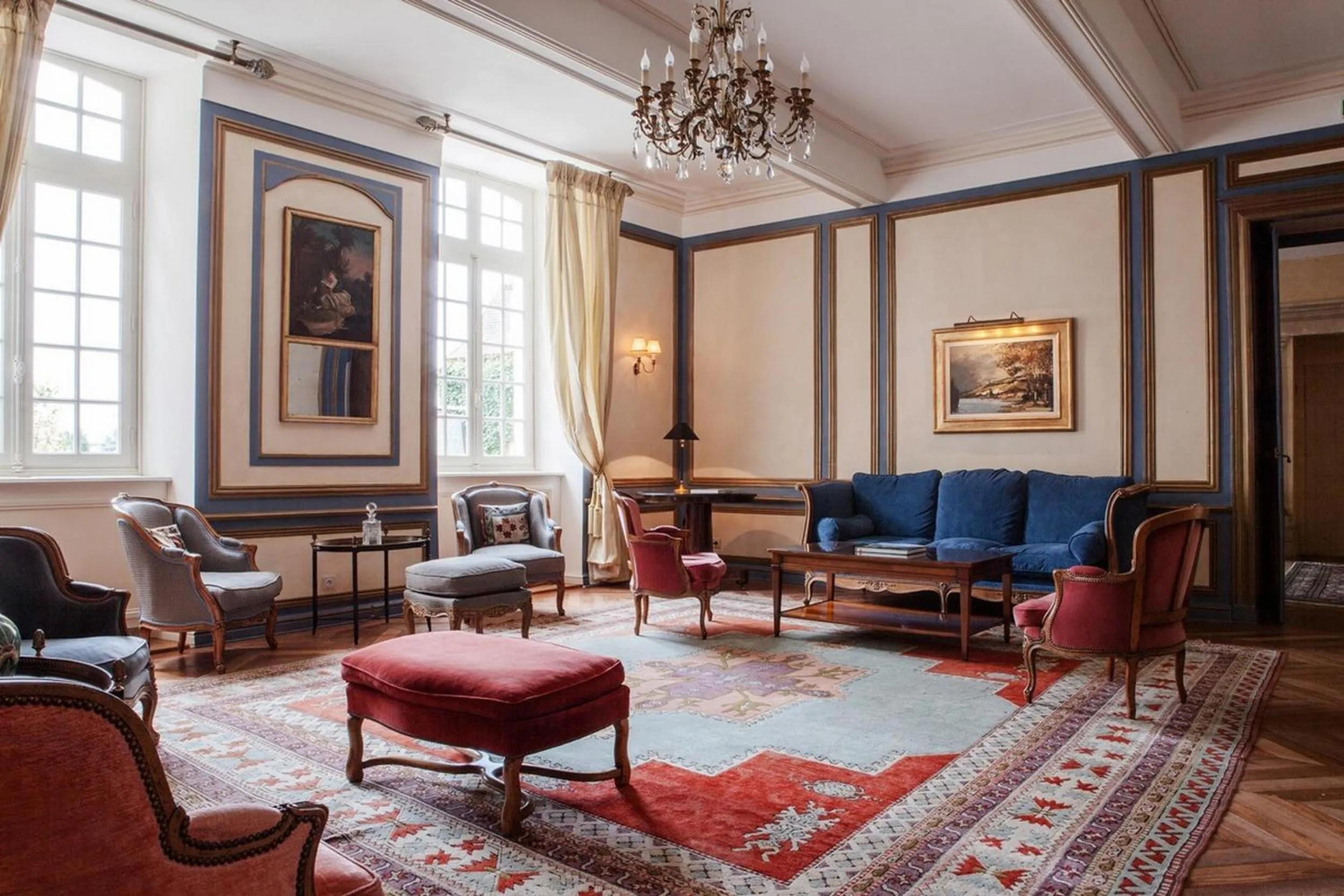 Living room in Château des Vigiers