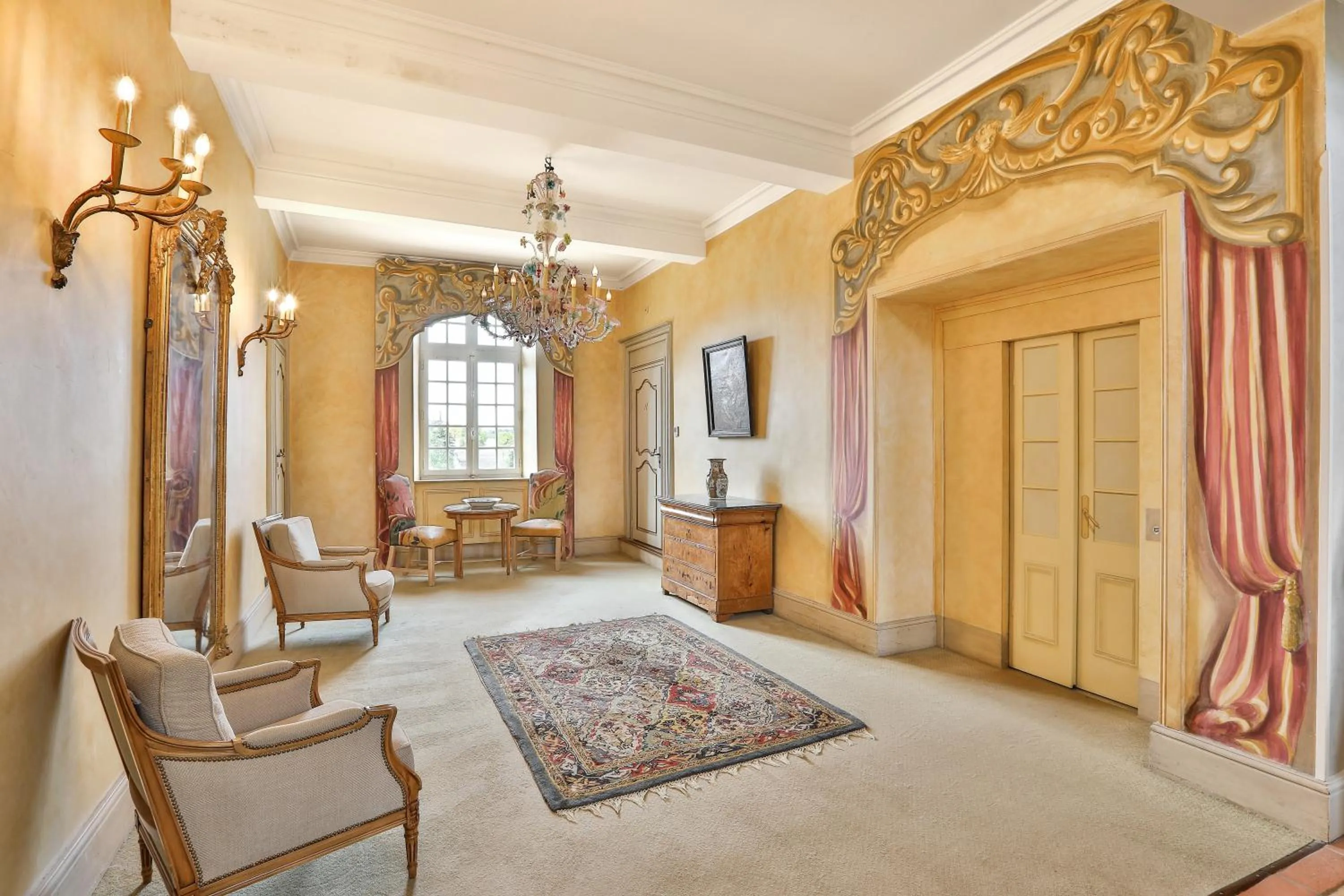 Living room in Château des Vigiers