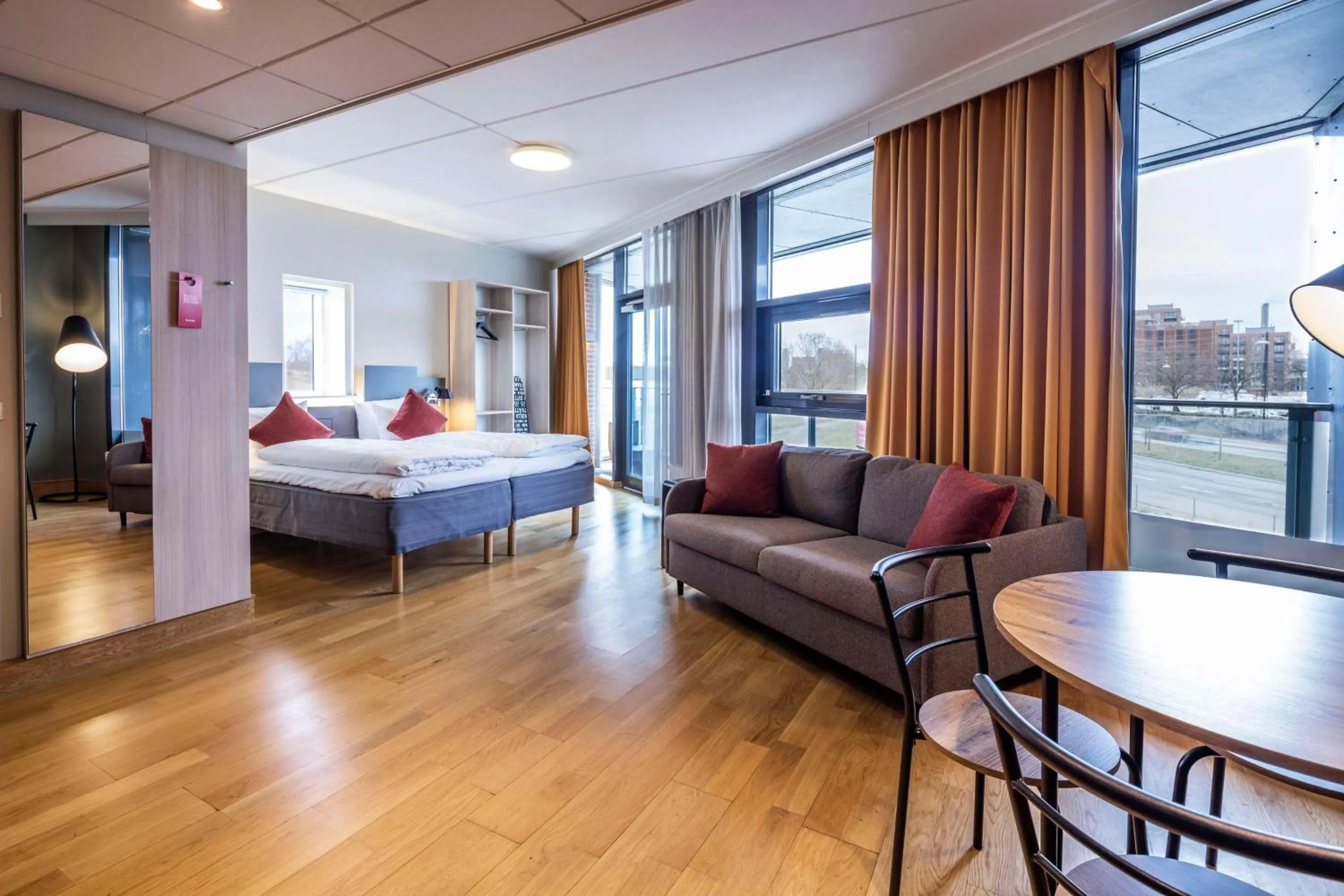 Bedroom, Bed in Scandic Sydhavnen