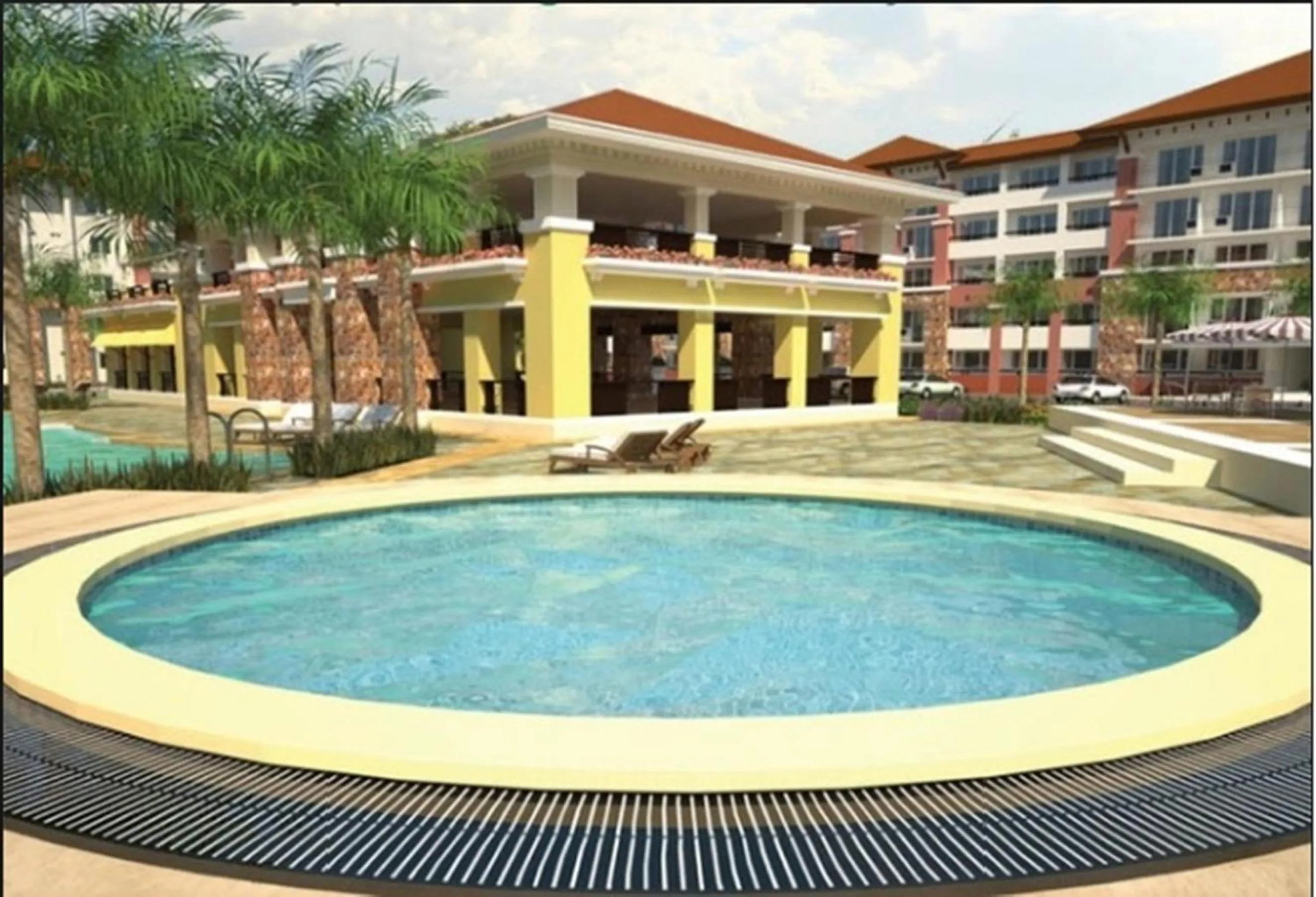 Garden in 2 BR Sorrento Oasis