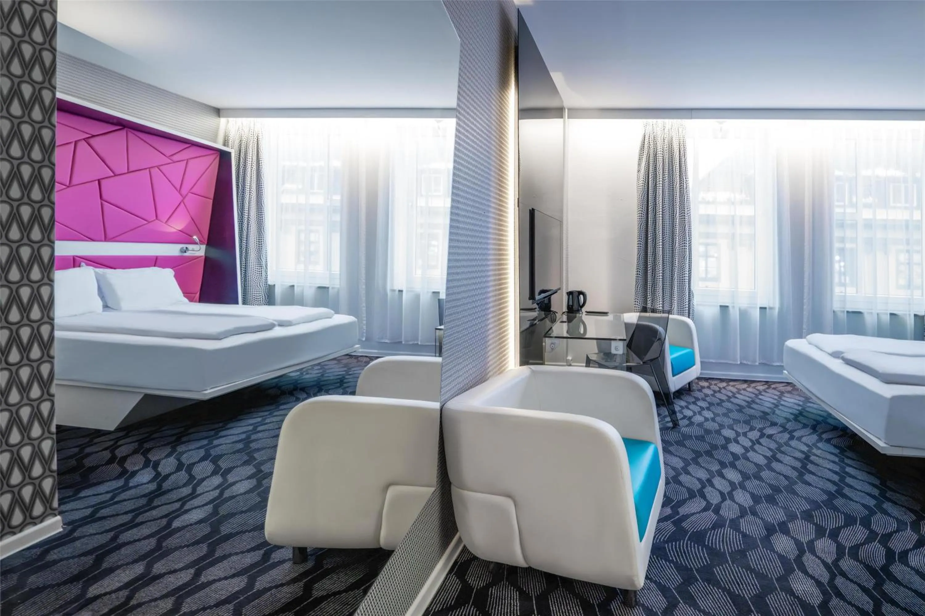 Bedroom, Bed in Prize by Radisson, Xhibition Bergen City