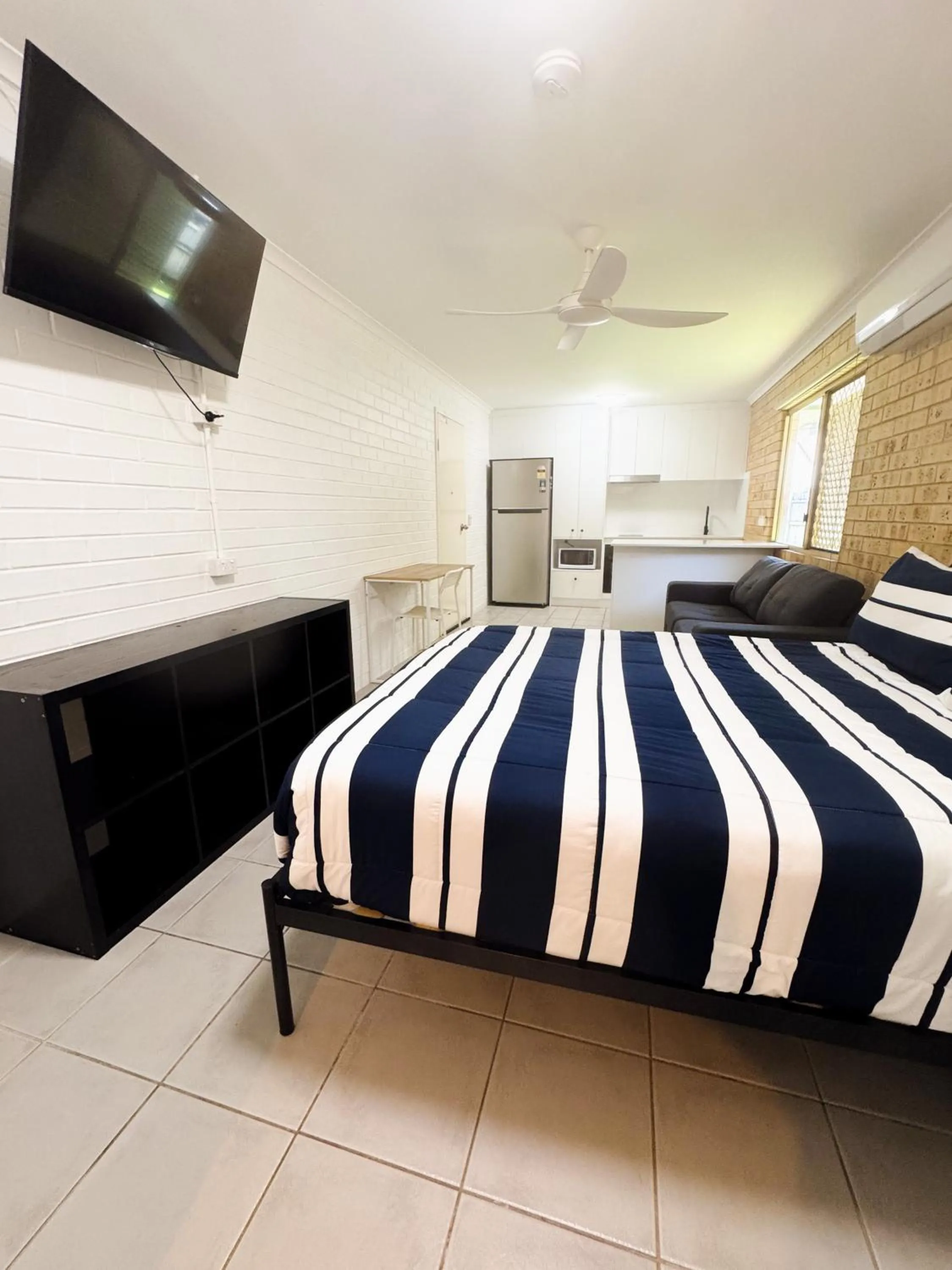 Bed in Motel Sunshine Coast