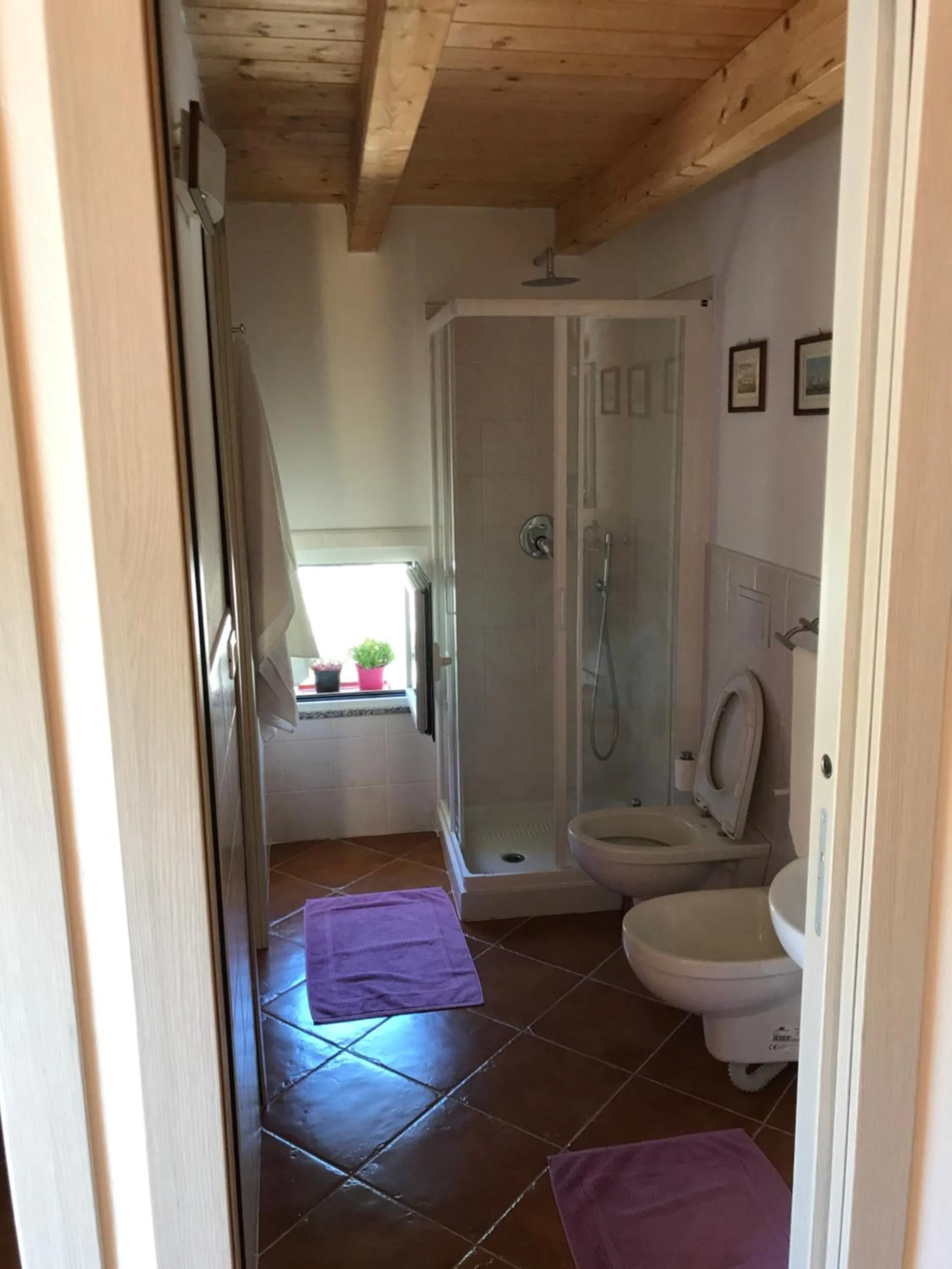 Bathroom in Ort holiday's time