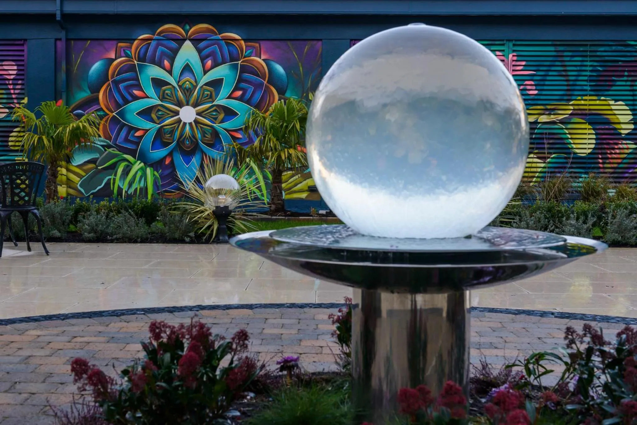 Garden in Clybaun Hotel