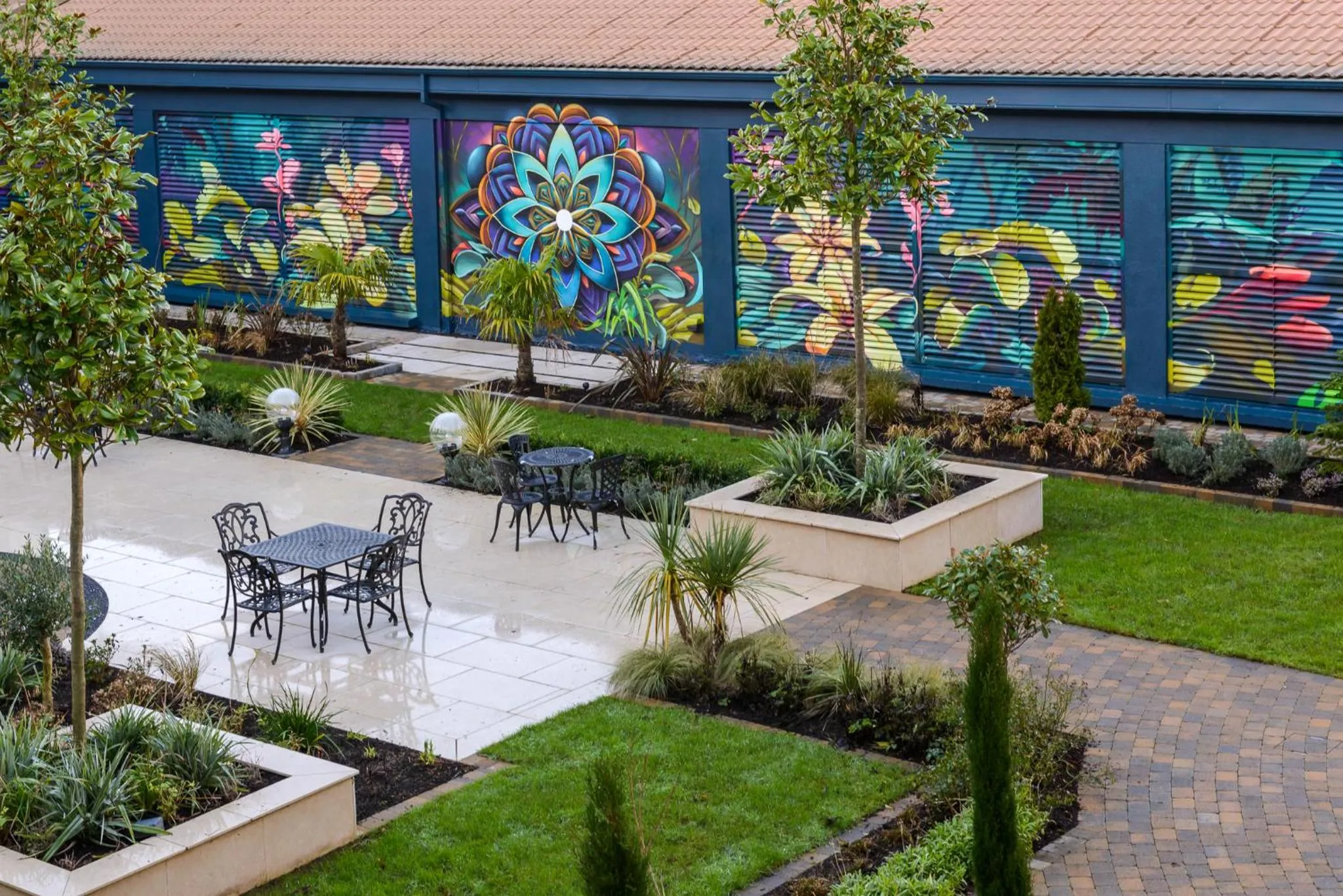 Garden in Clybaun Hotel