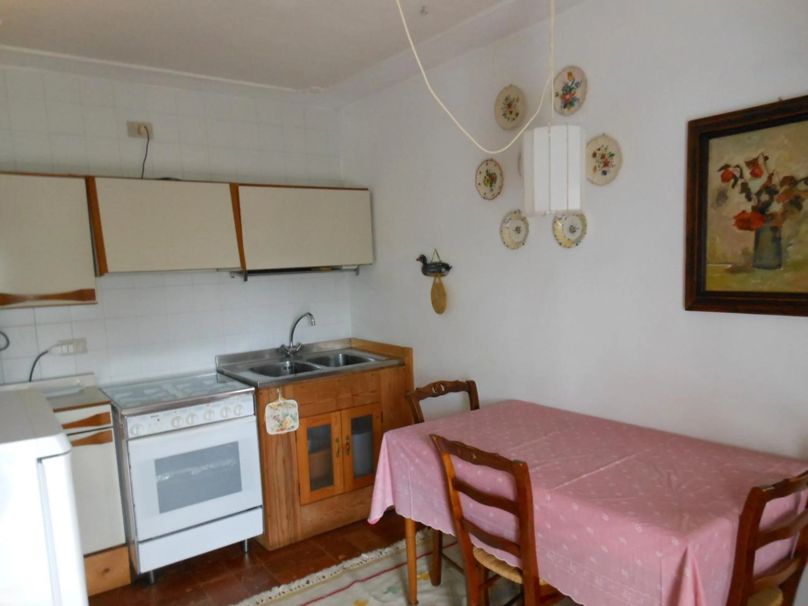 Kitchen or kitchenette in Ca' del Vento B&B