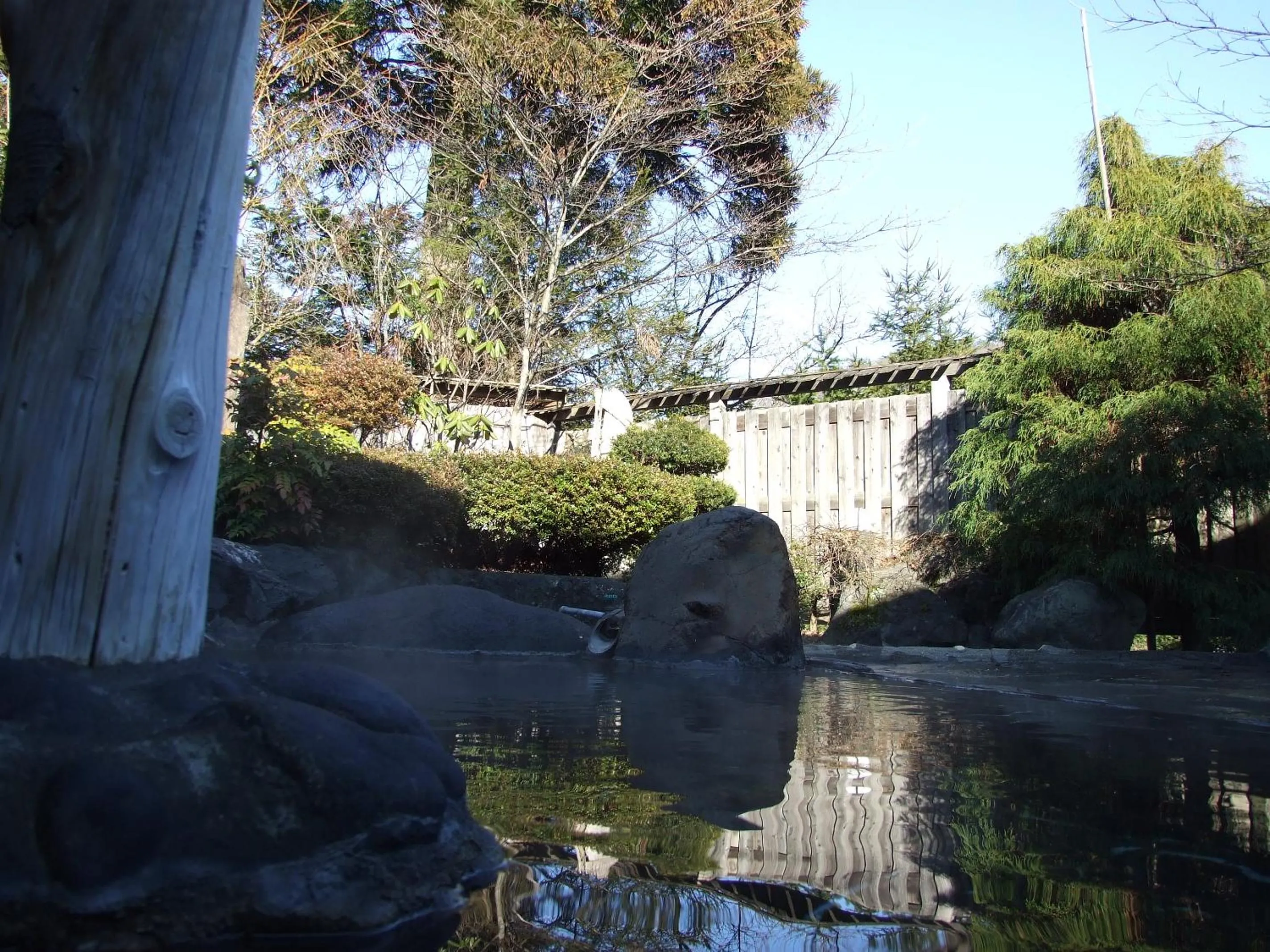 Open Air Bath in Hotel Uguisu