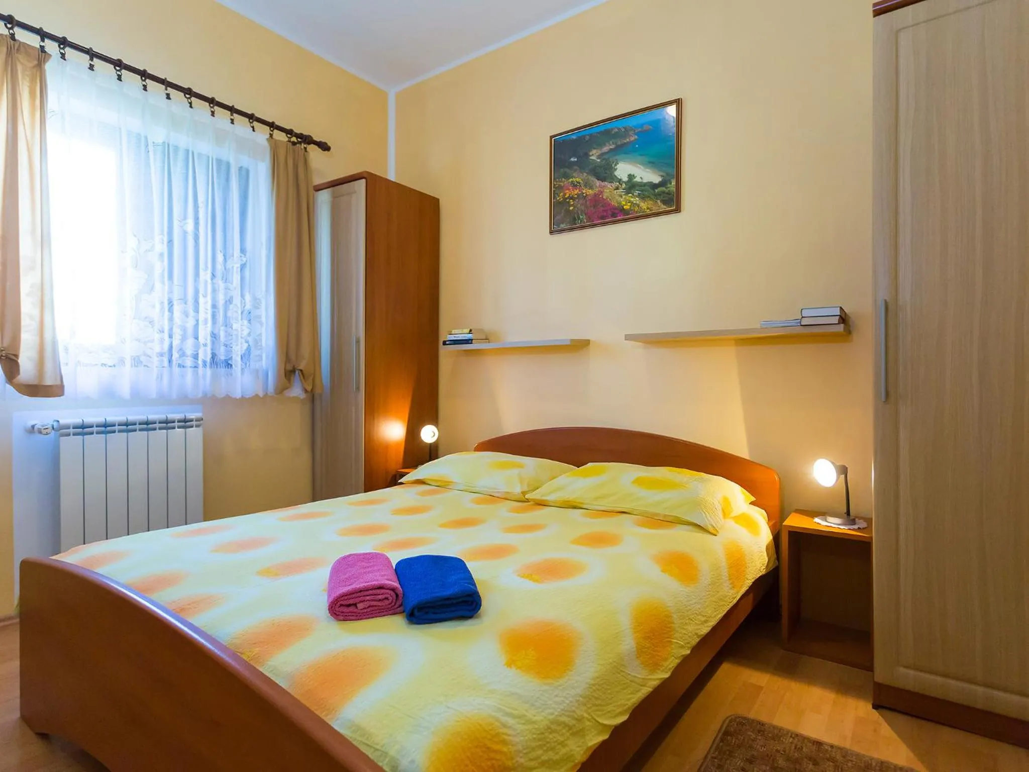 Bedroom, Bed in Apartments Davorka