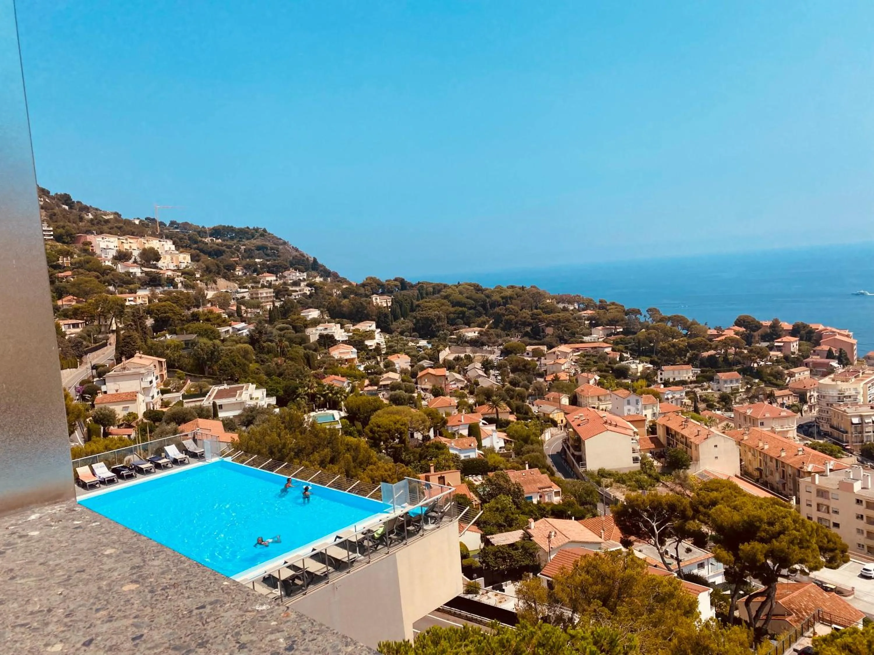 Sea view in Sunny Home Costa Plana-Monaco -Cap D'Ail