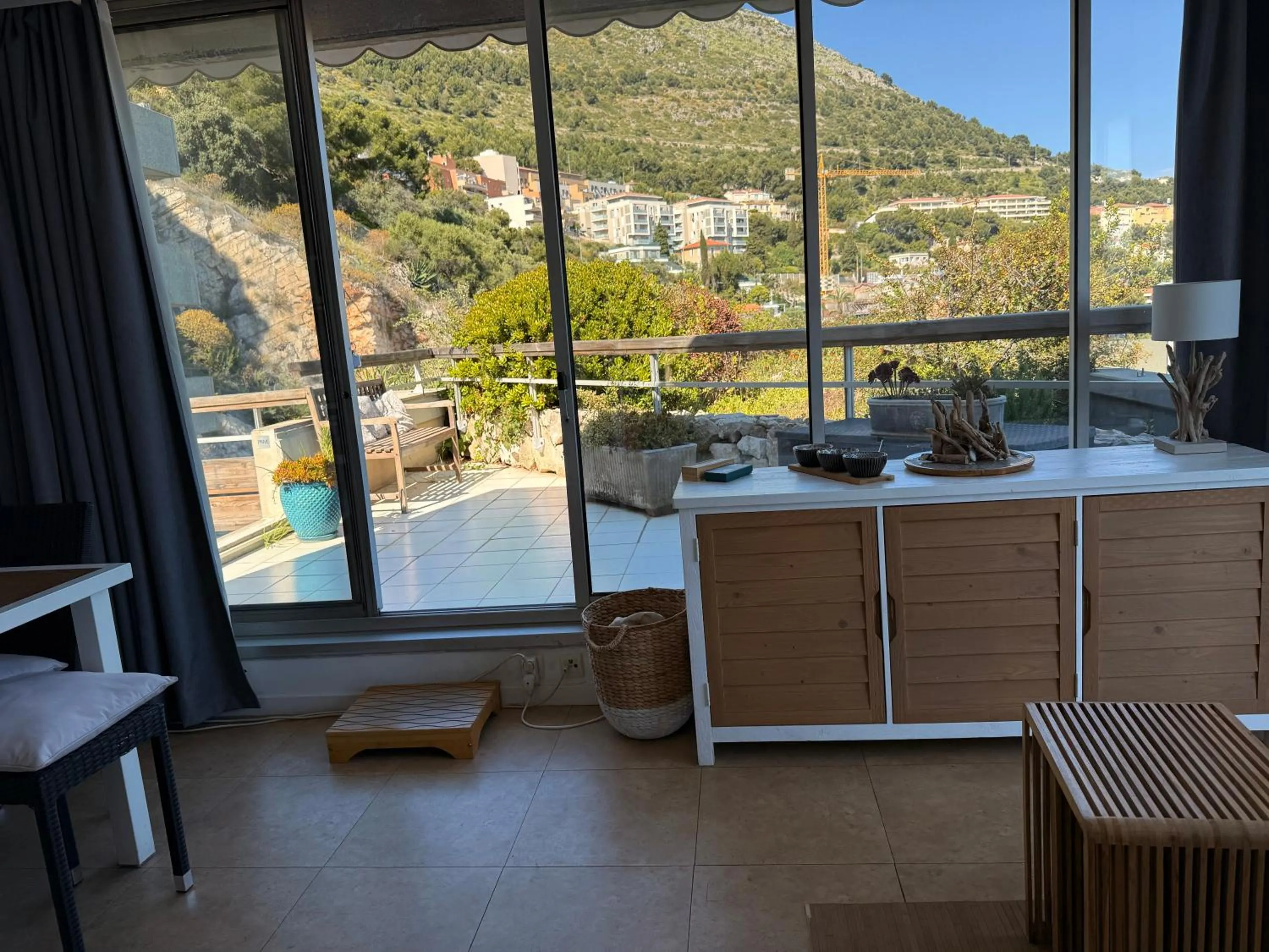 View (from property/room) in Sunny Home Costa Plana-Monaco -Cap D'Ail