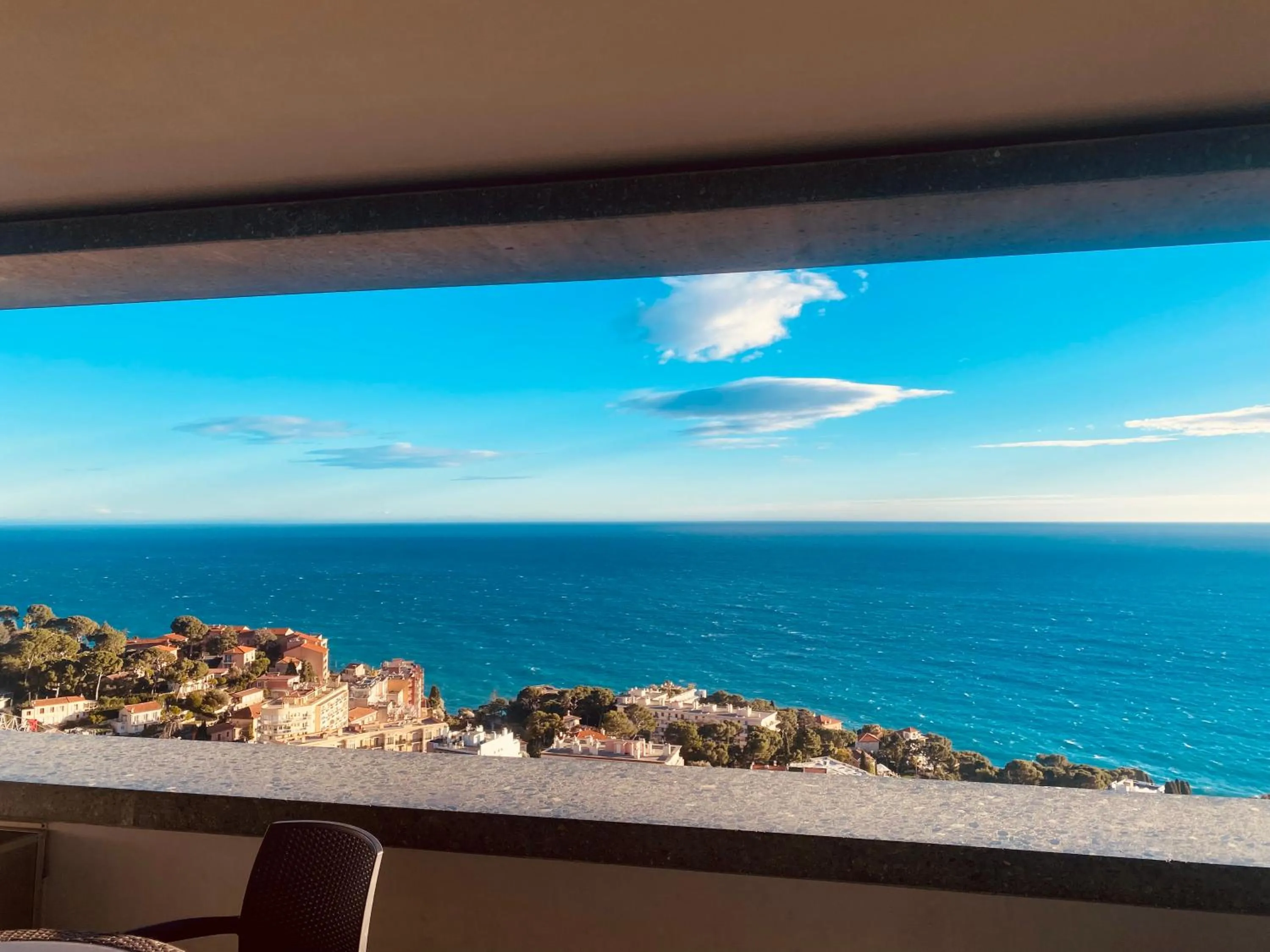 View (from property/room) in Sunny Home Costa Plana-Monaco -Cap D'Ail