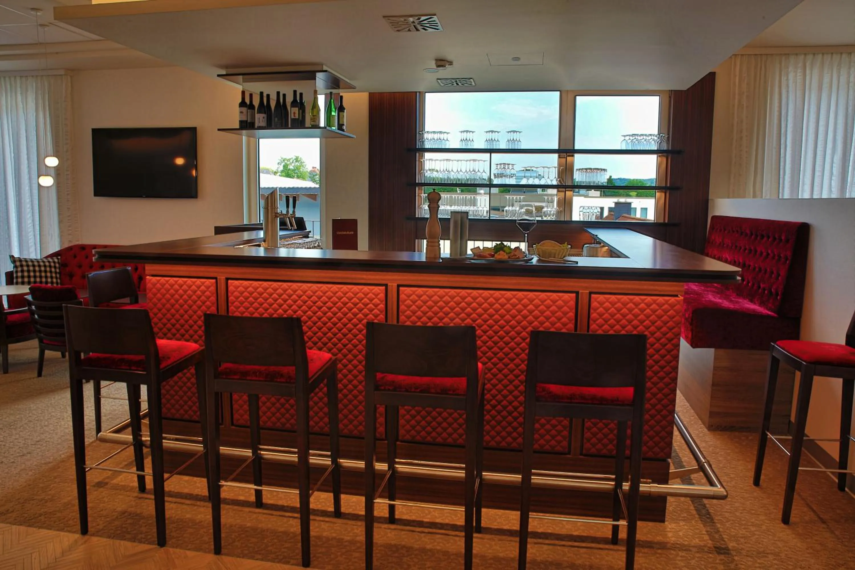 Lounge or bar in IBB Hotel Ingelheim