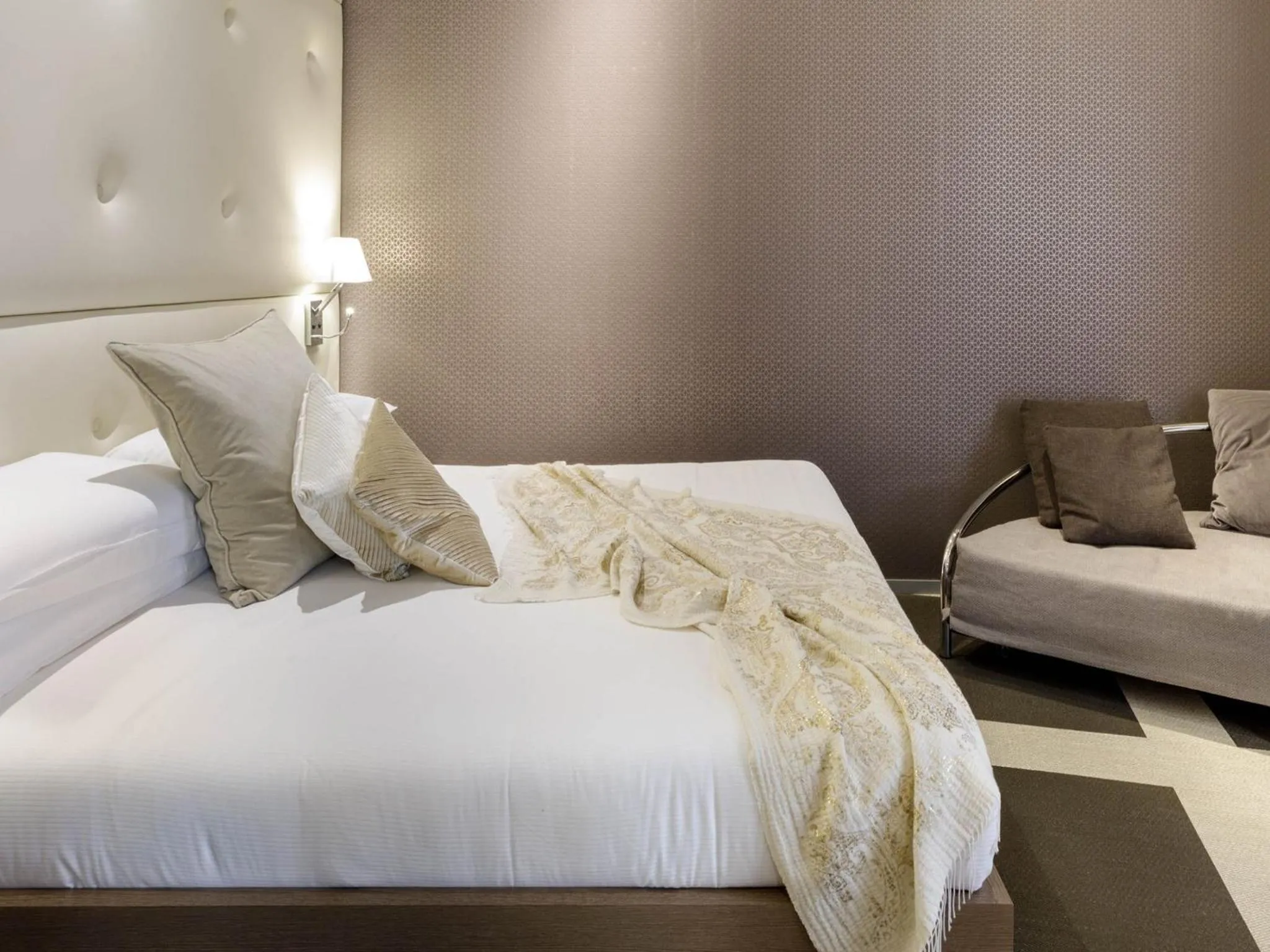 Bed in Private Luxury Suites