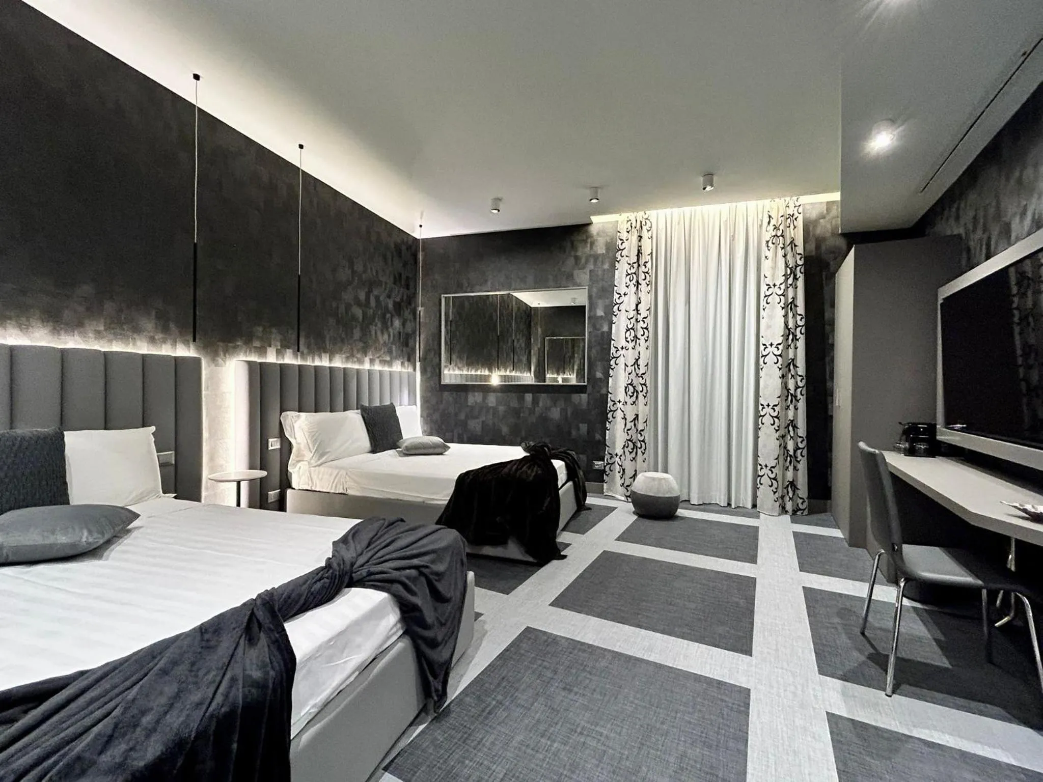 Bed in Private Luxury Suites