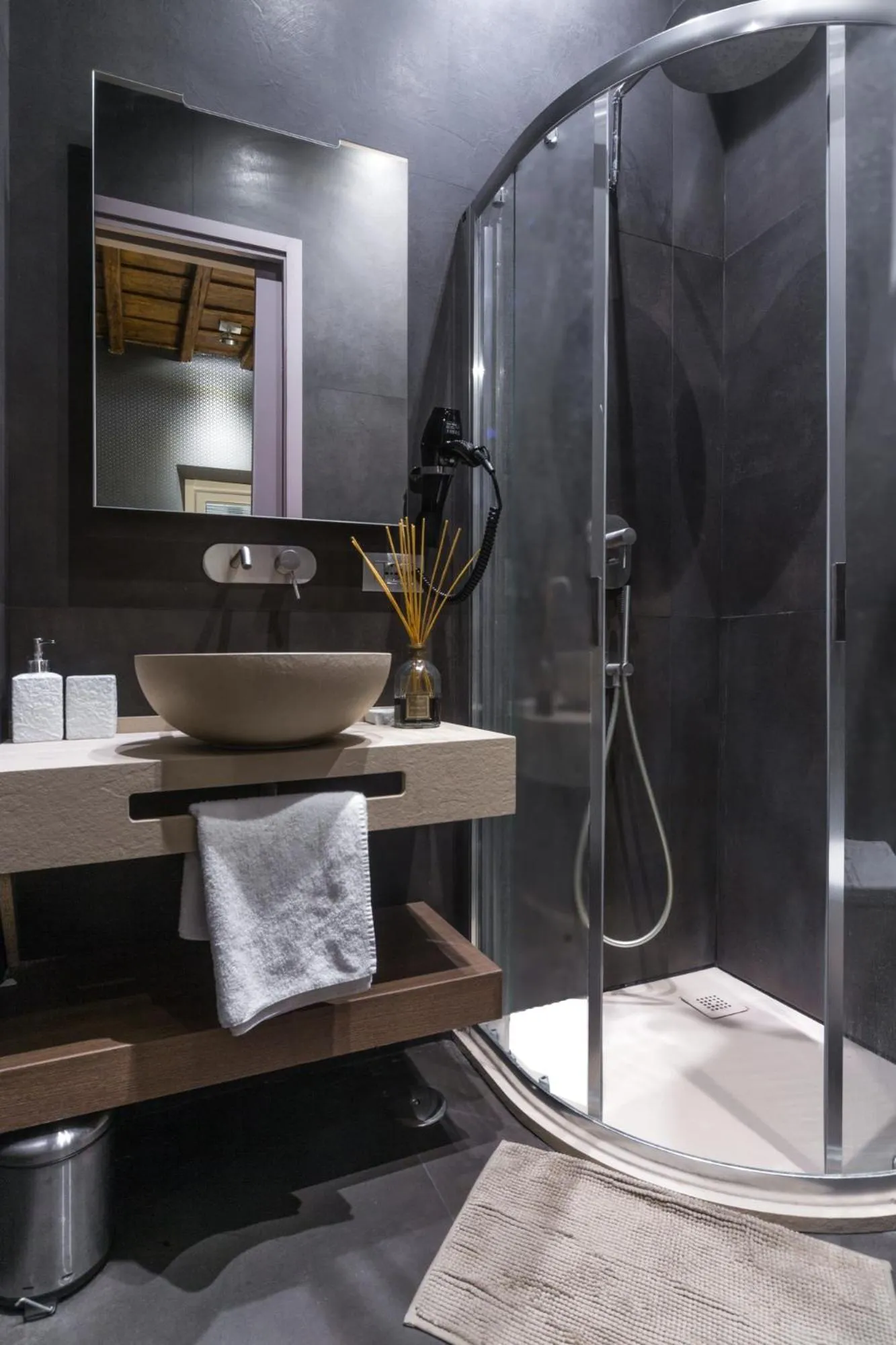 Shower in Private Luxury Suites