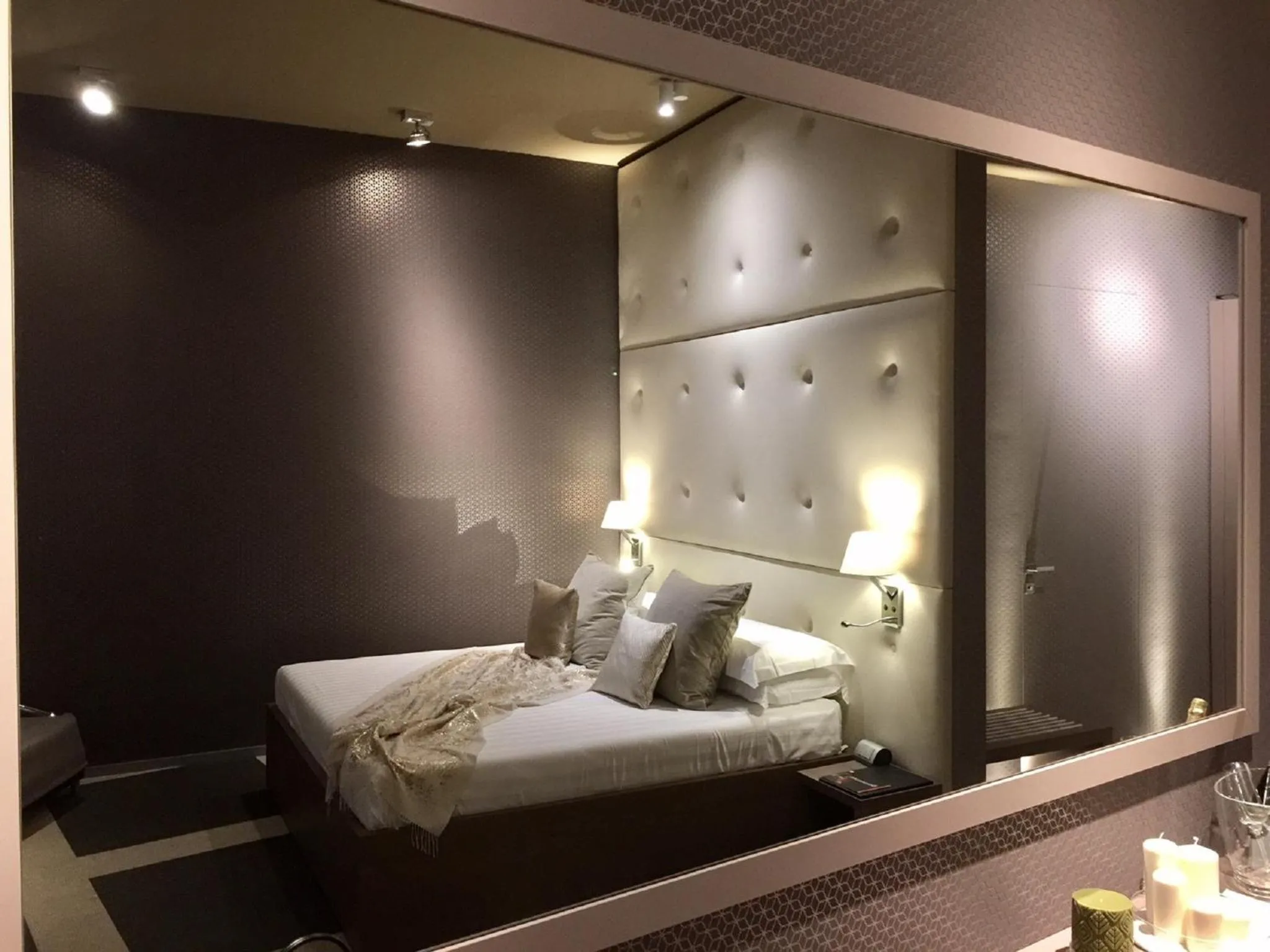 Bed in Private Luxury Suites